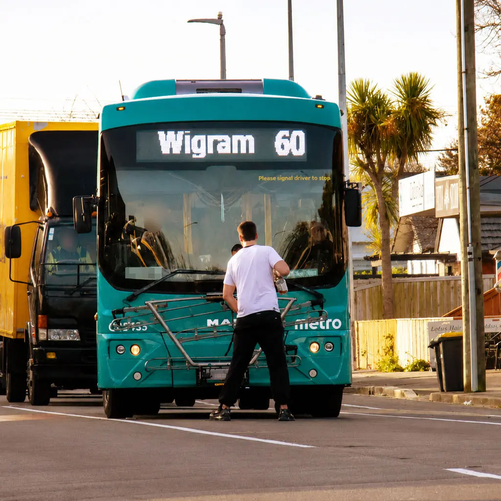 Bottle-clutching man wanders into Richmond traffic