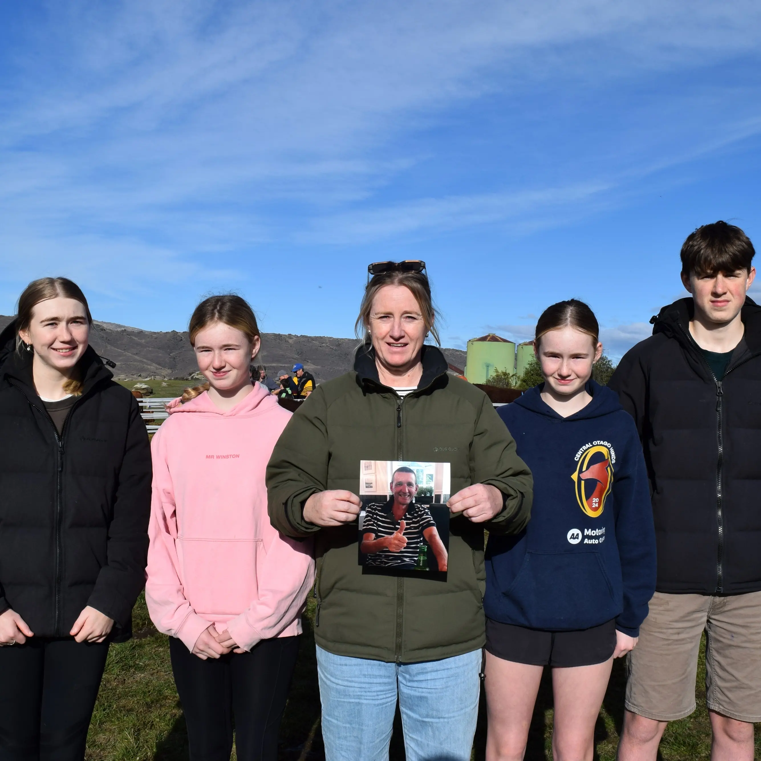 Widow praises community’s support