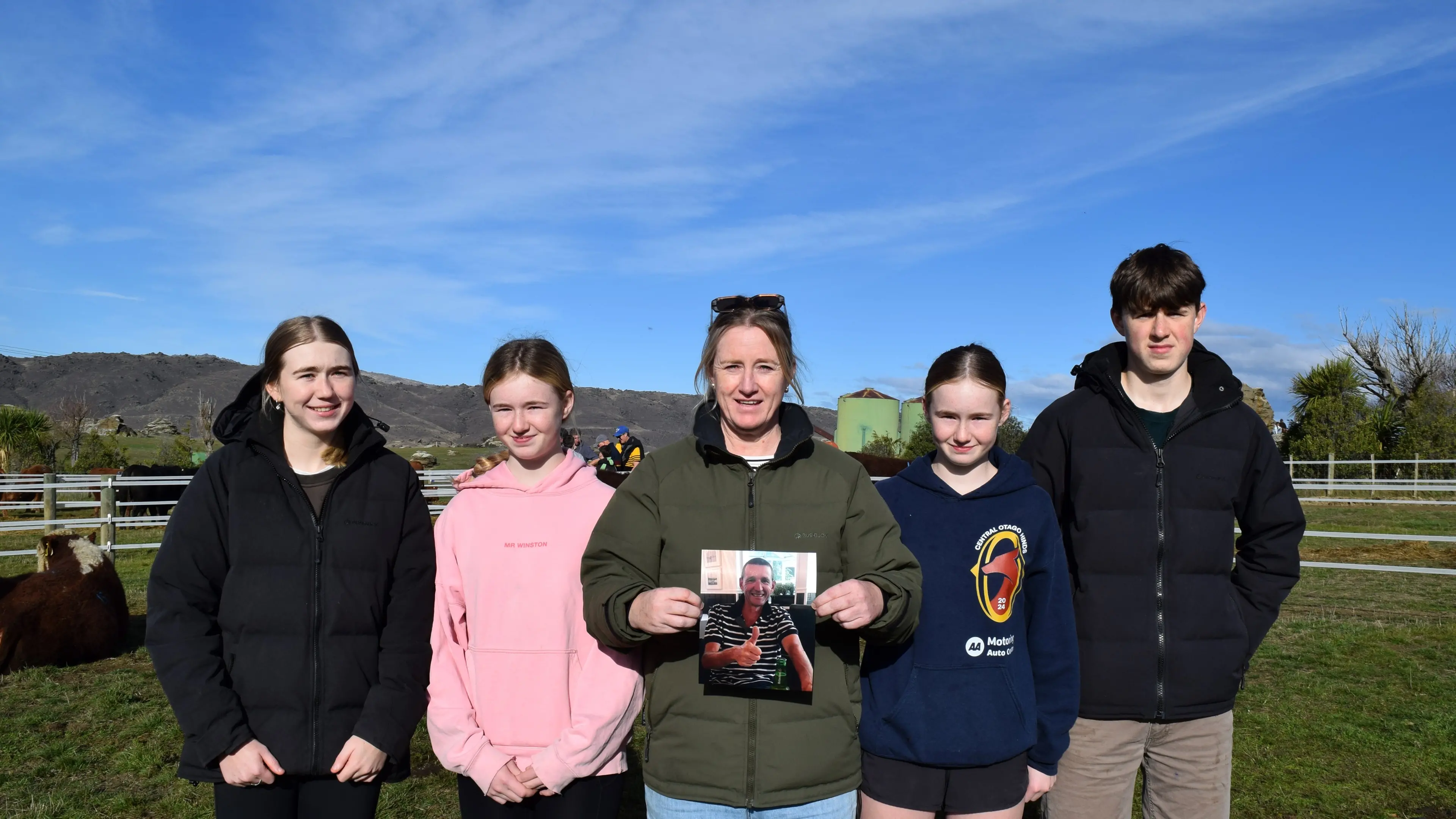 Widow praises community’s support