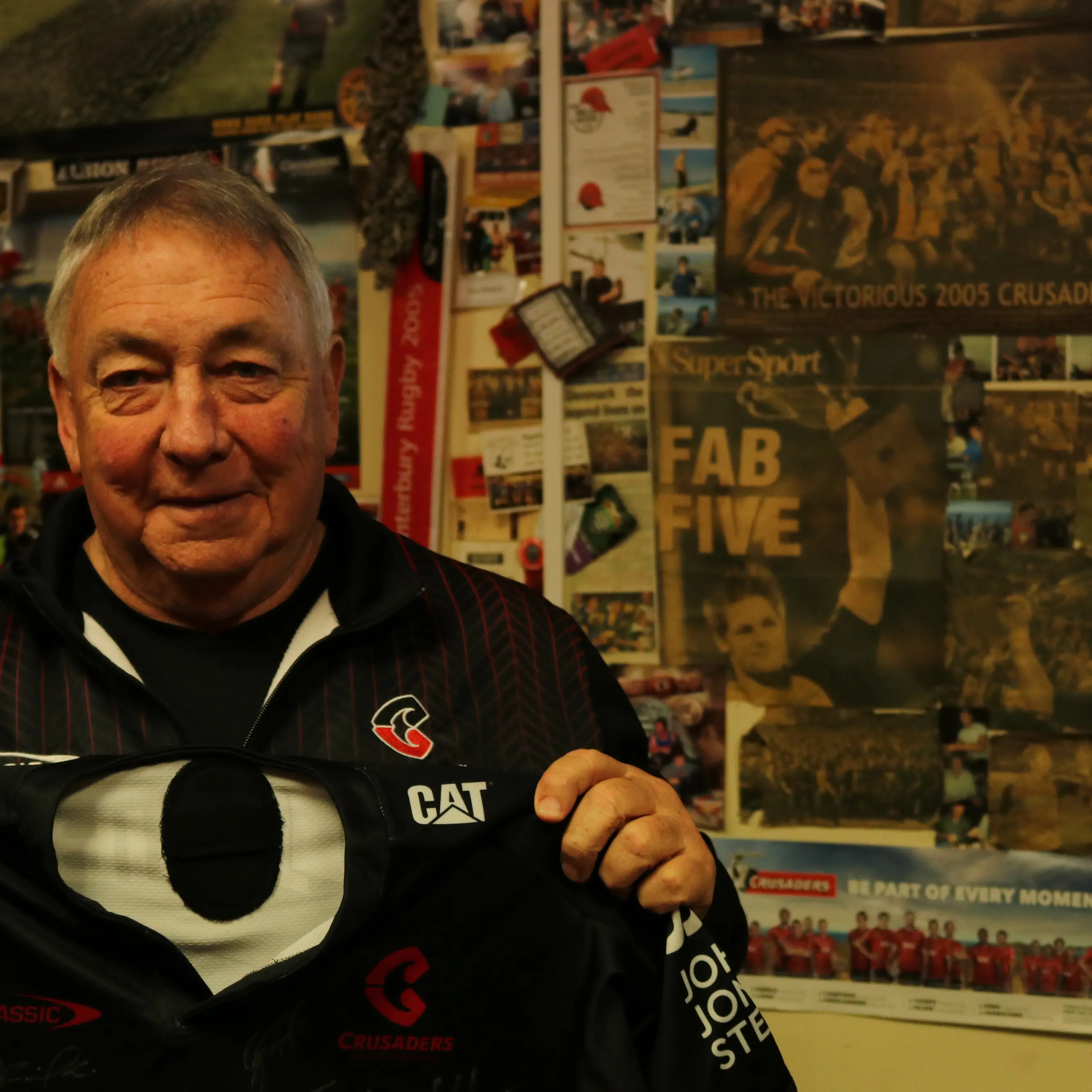 Crusaders baggage man still clocking up the miles