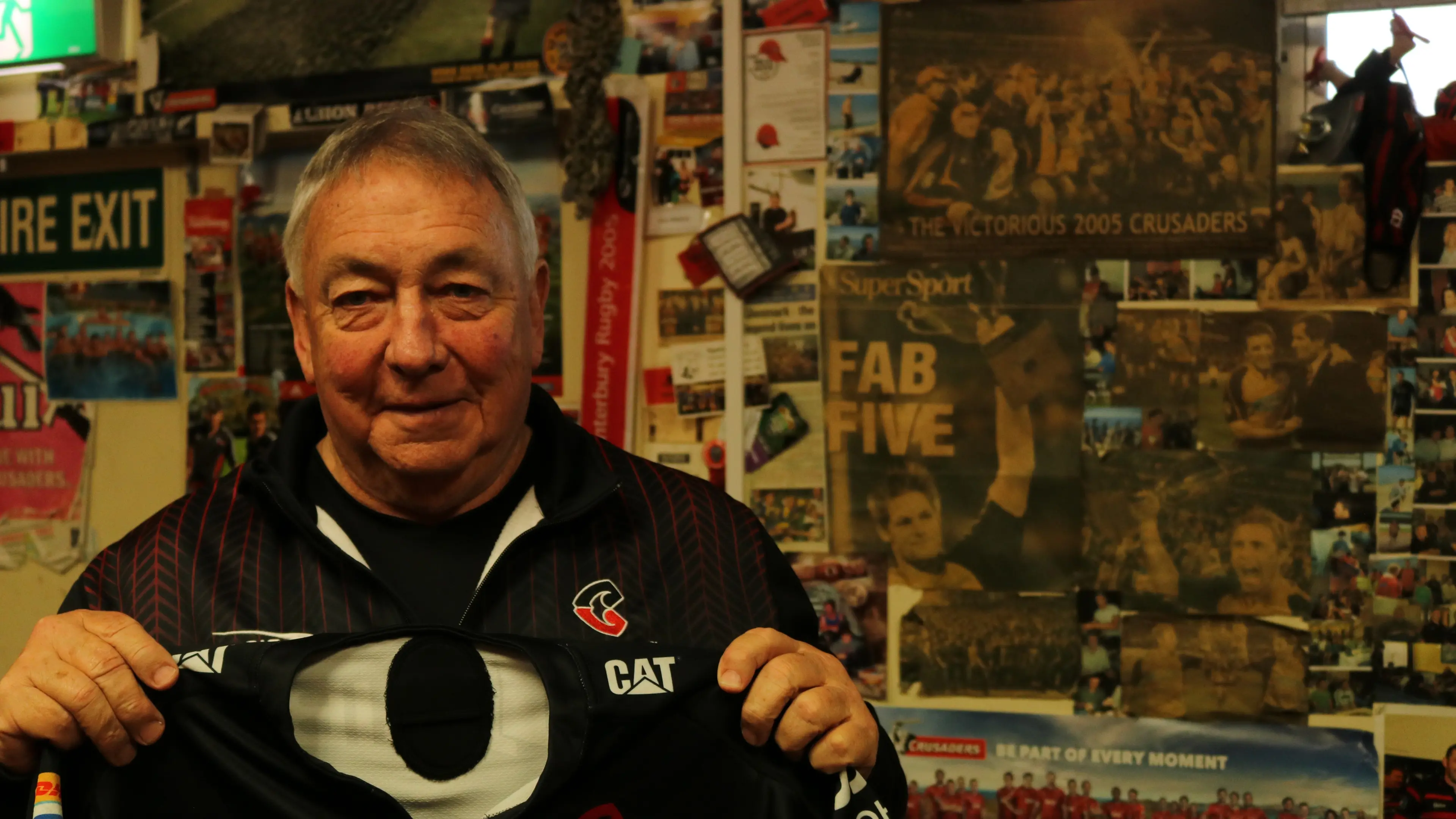 Crusaders baggage man still clocking up the miles