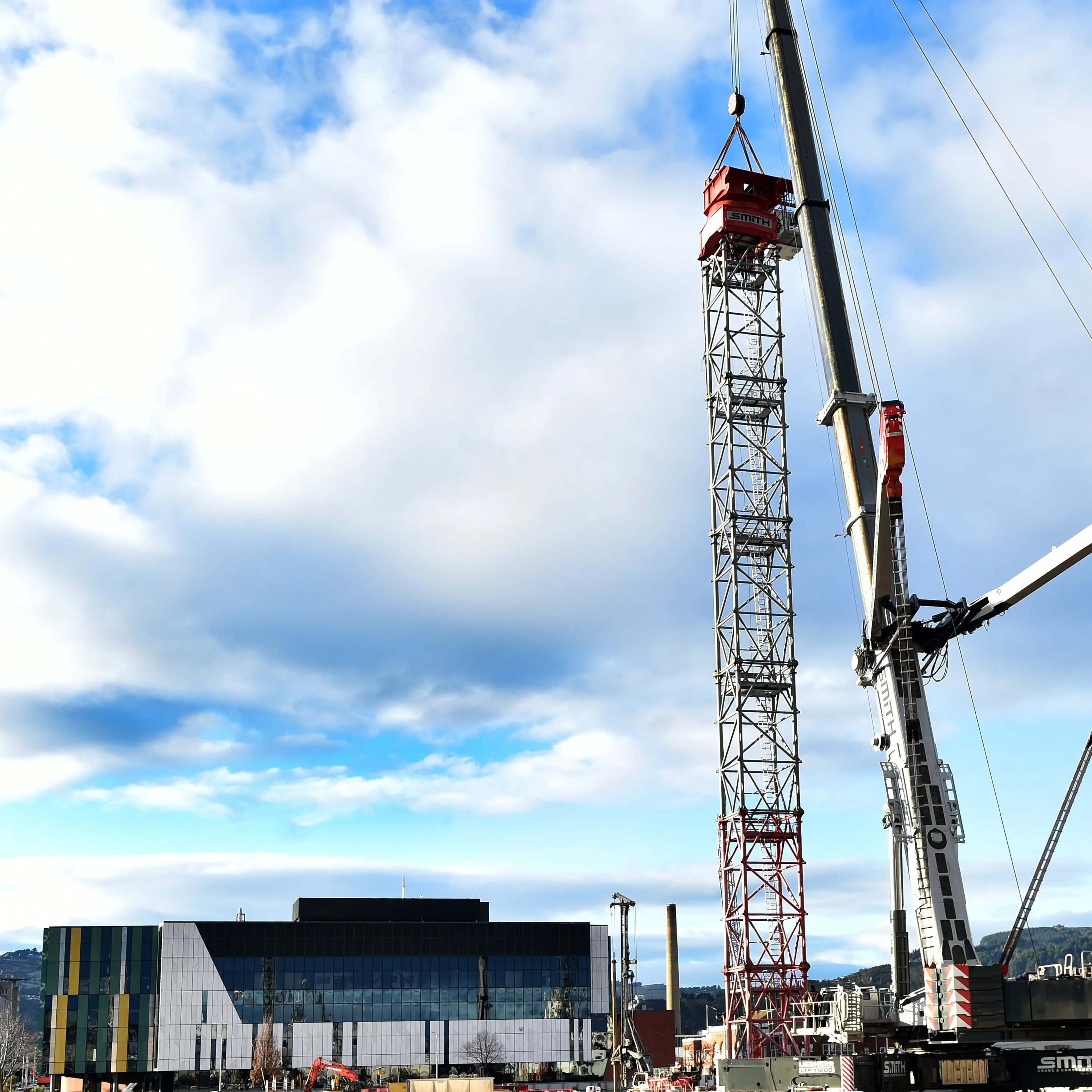 Crane your neck to see crane