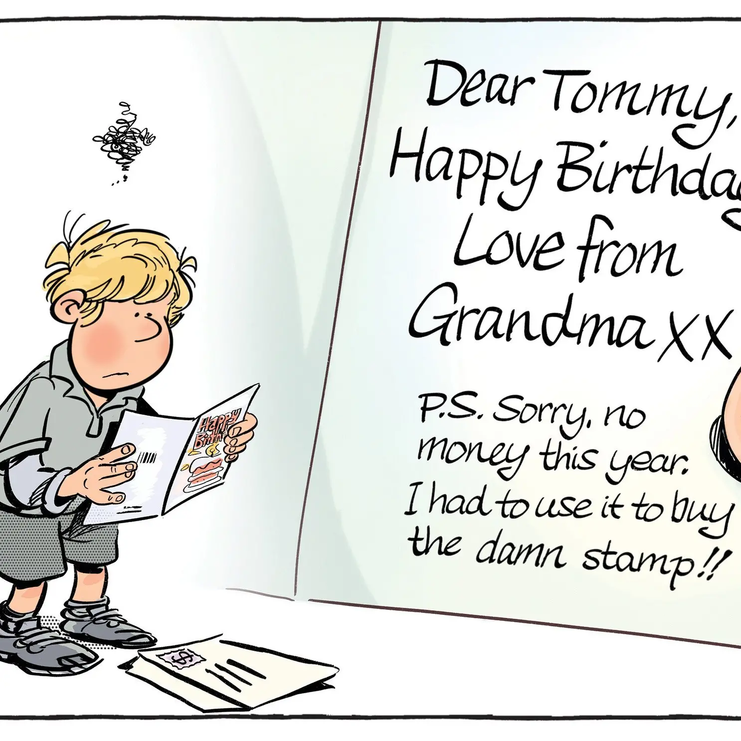 Tommy, Grandma, and NZ Post cutbacks