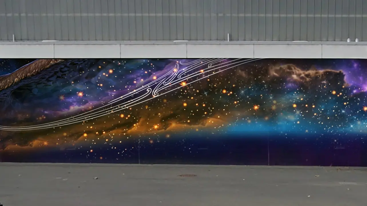 Mural a message for Matariki