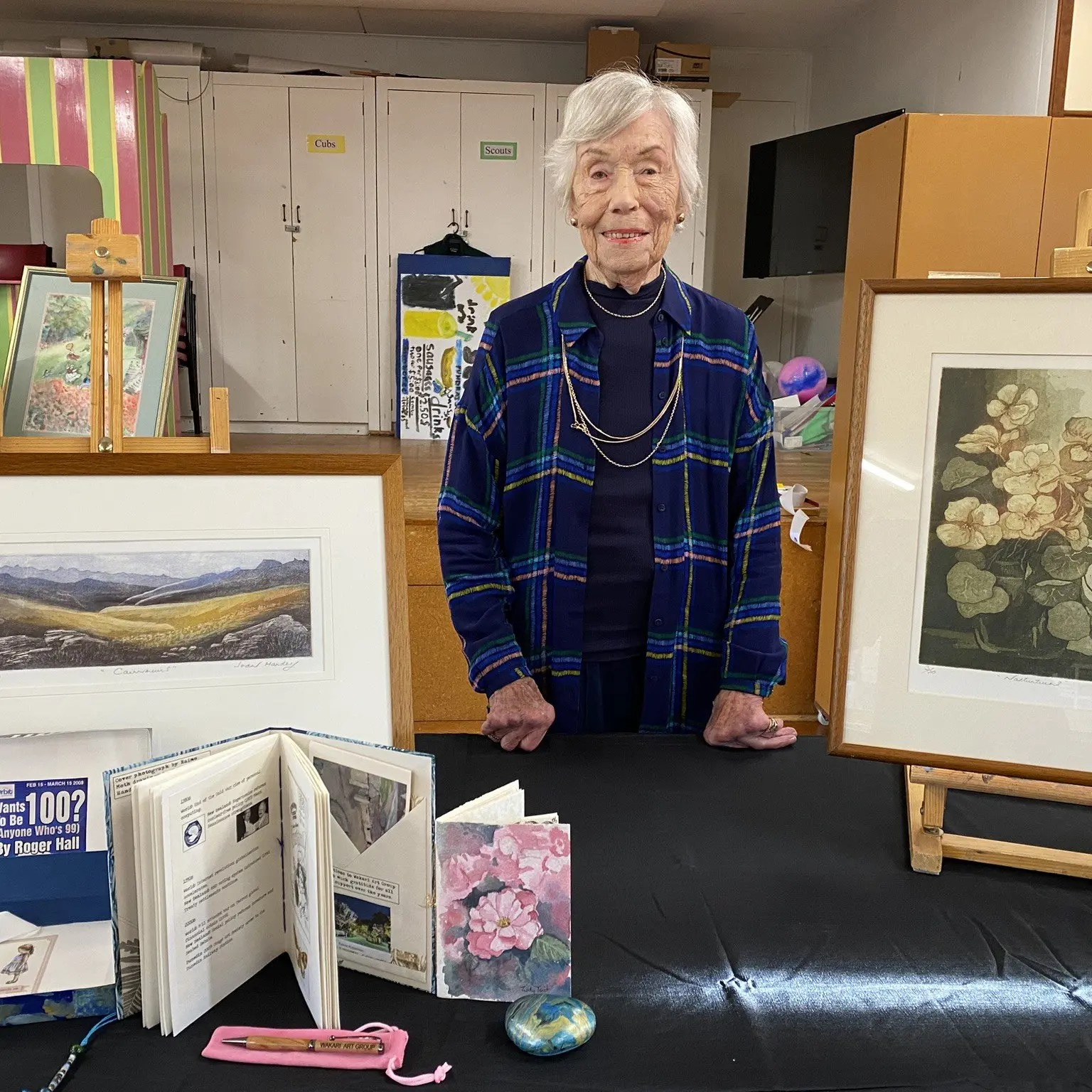 Centenarian’s artistic life celebrated