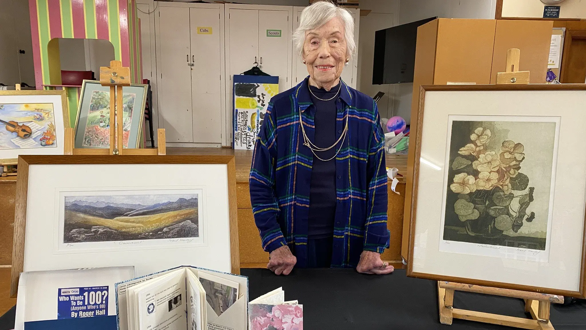 Centenarian’s artistic life celebrated