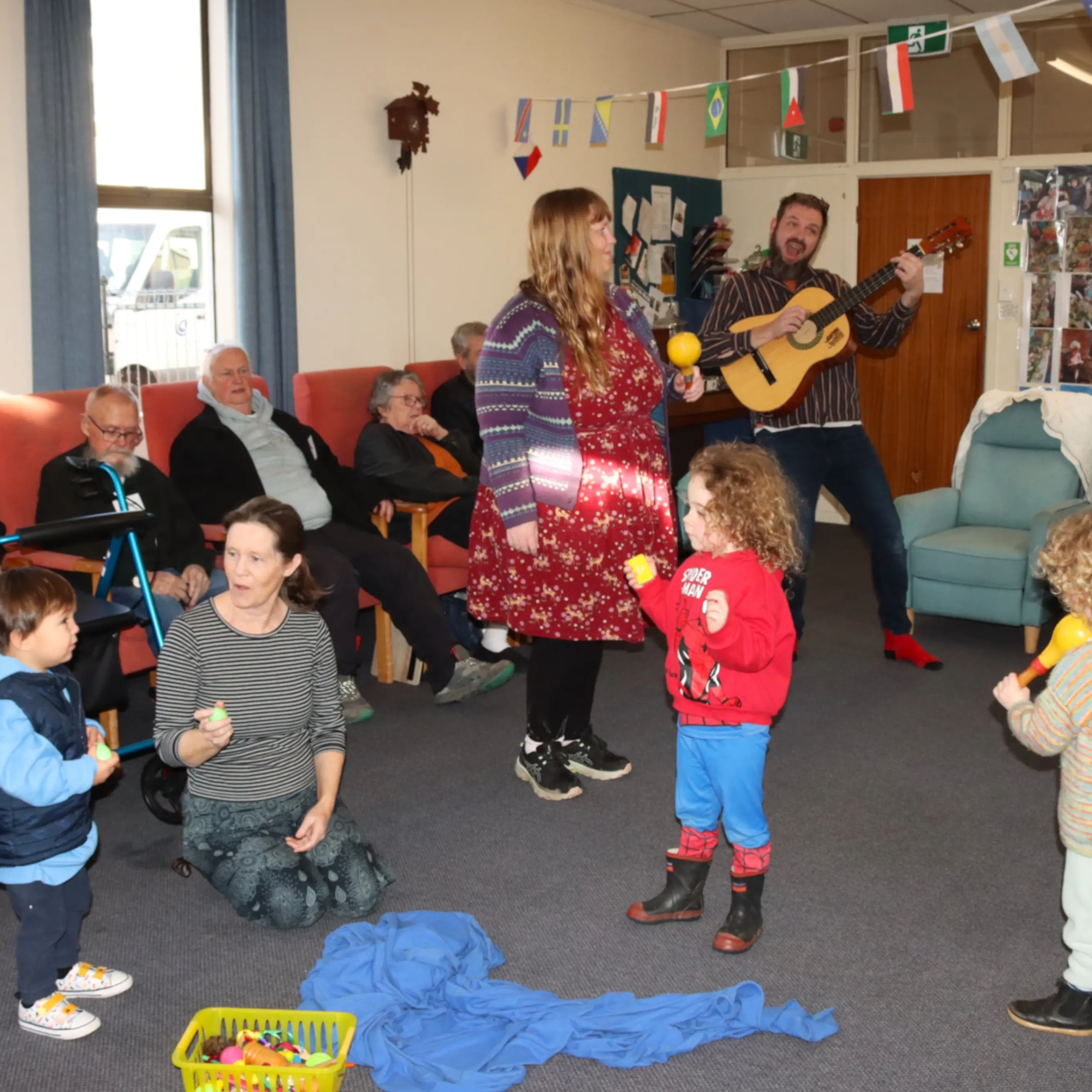 Young and old strike a chord