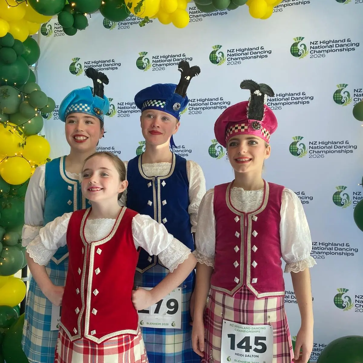 Highland dancers impress