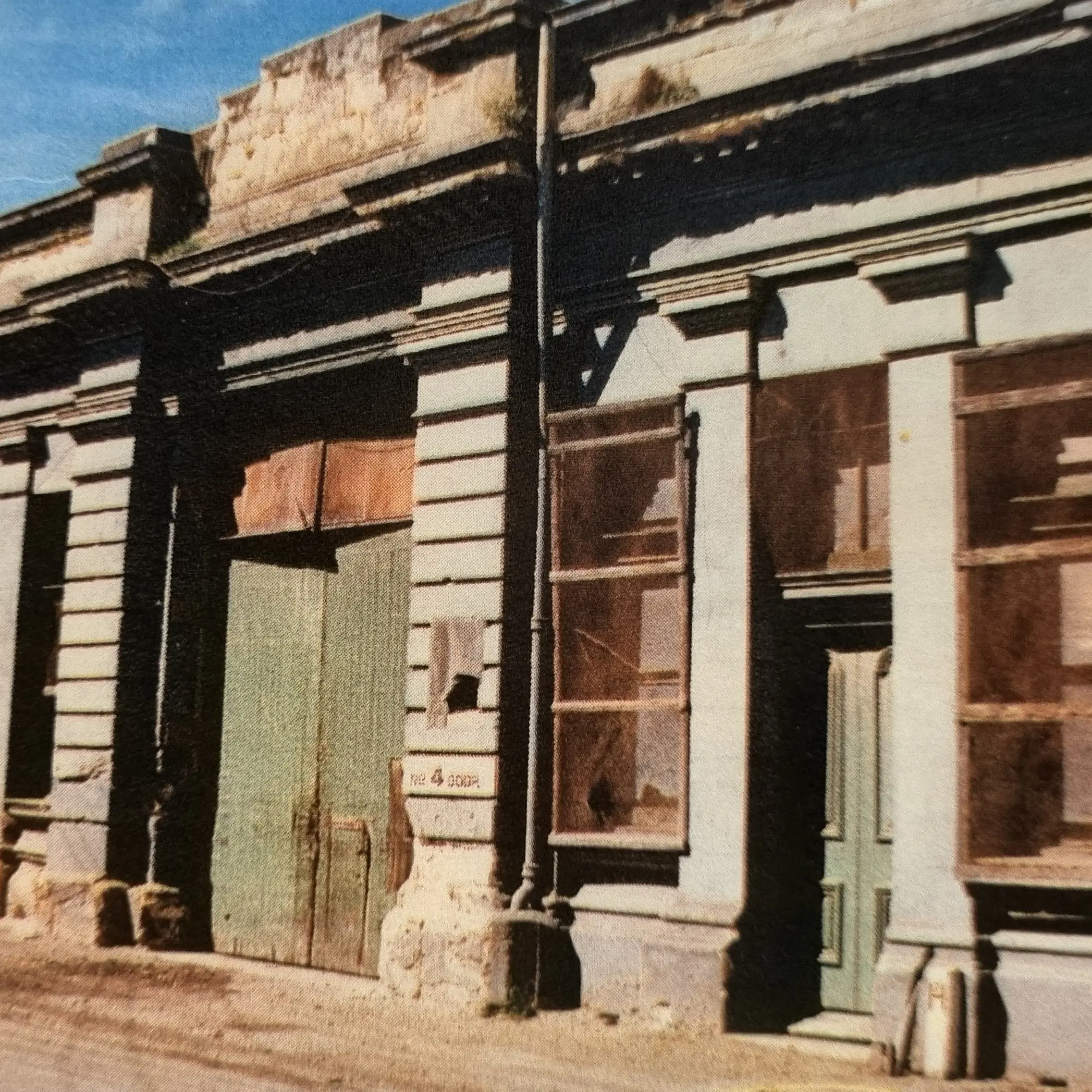 Original signage restored