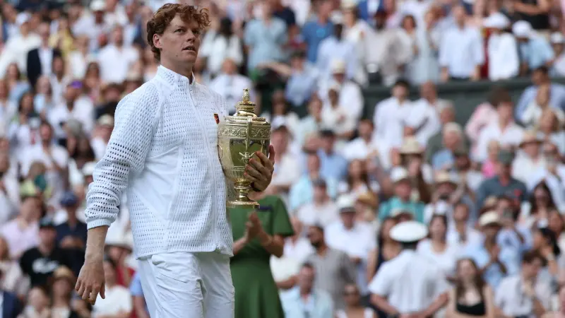Sinner claims Wimbledon title