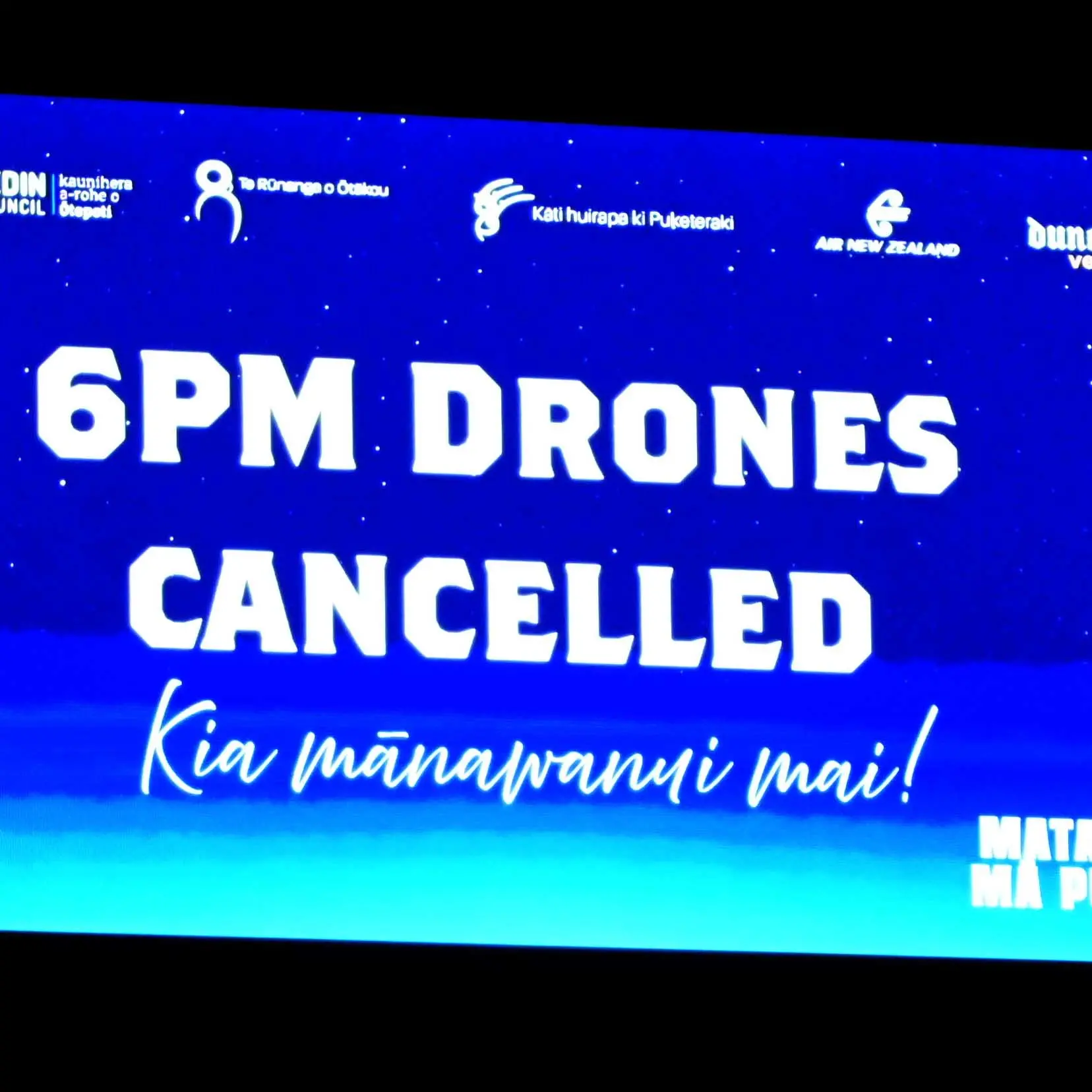 Price of abridged drone show $241,000