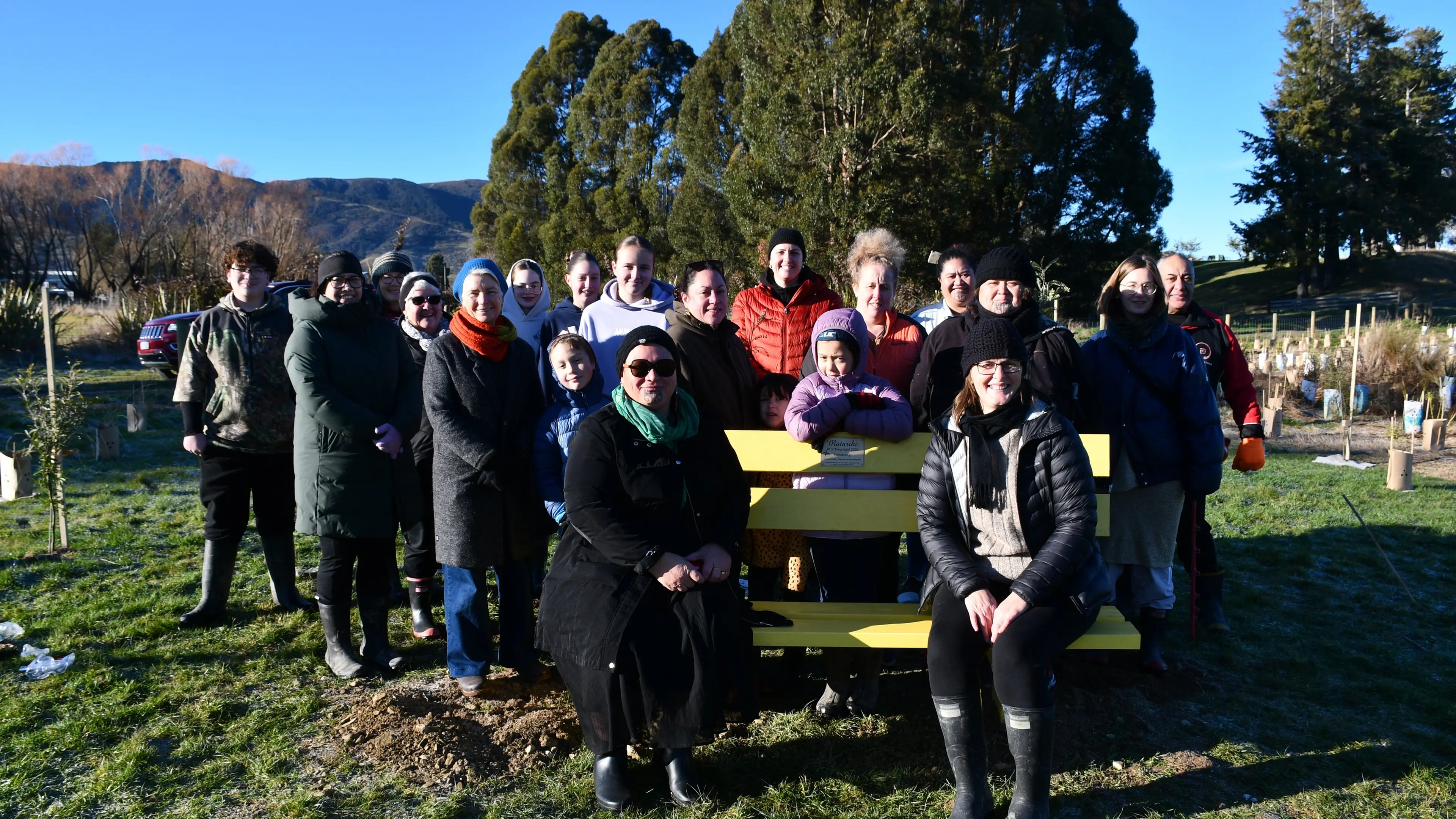 New bench represents Matariki star’s link to community