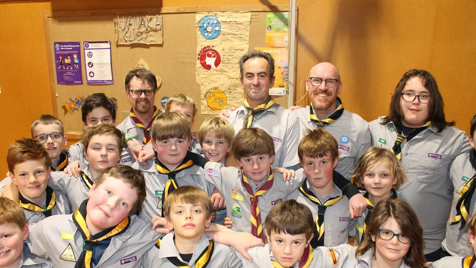 Scout leader moving on