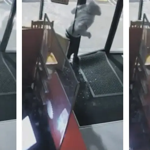 Watch: Destructive ram raiders caught on security camera