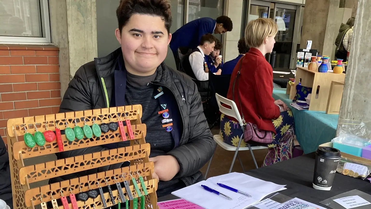 Young entrepreneurs successful at market