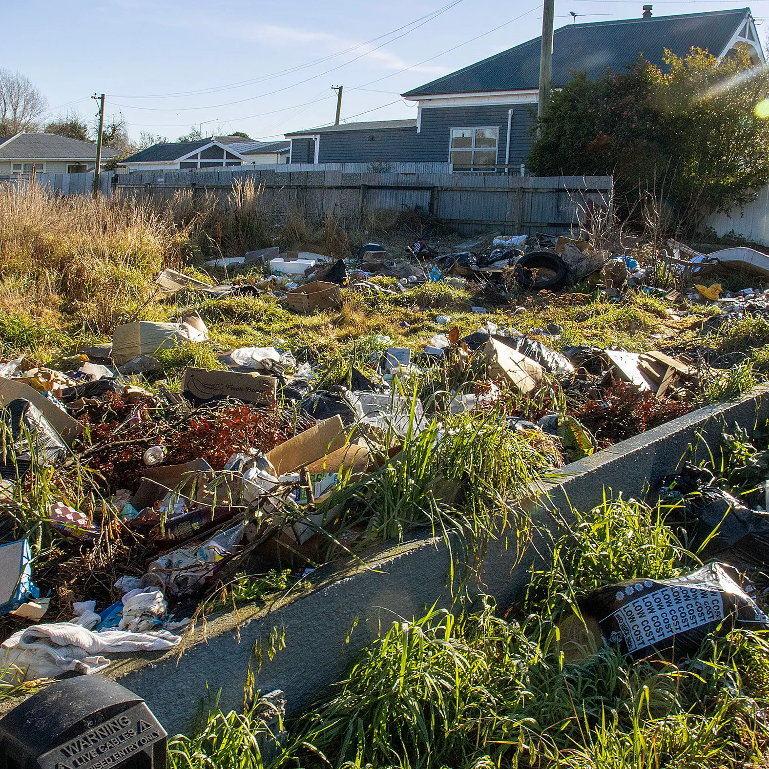 Neighbours thrilled as rat-infested 'full-on dump' finally cleared