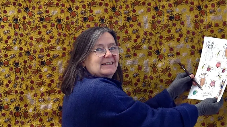 It’s a bug’s life — artist weaves ongoing plight of insects into artwork
