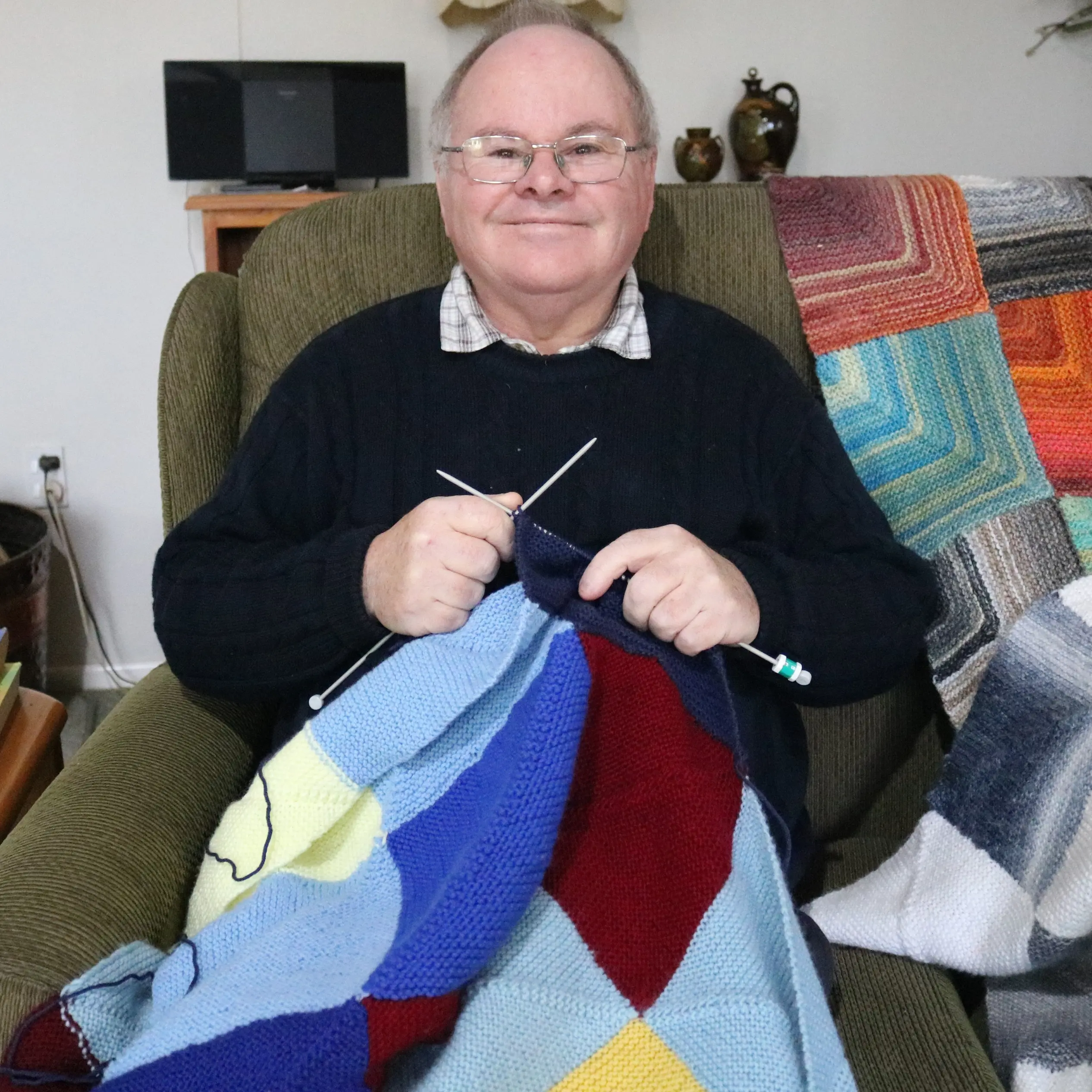 Knitters’ work off to Eastern Europe