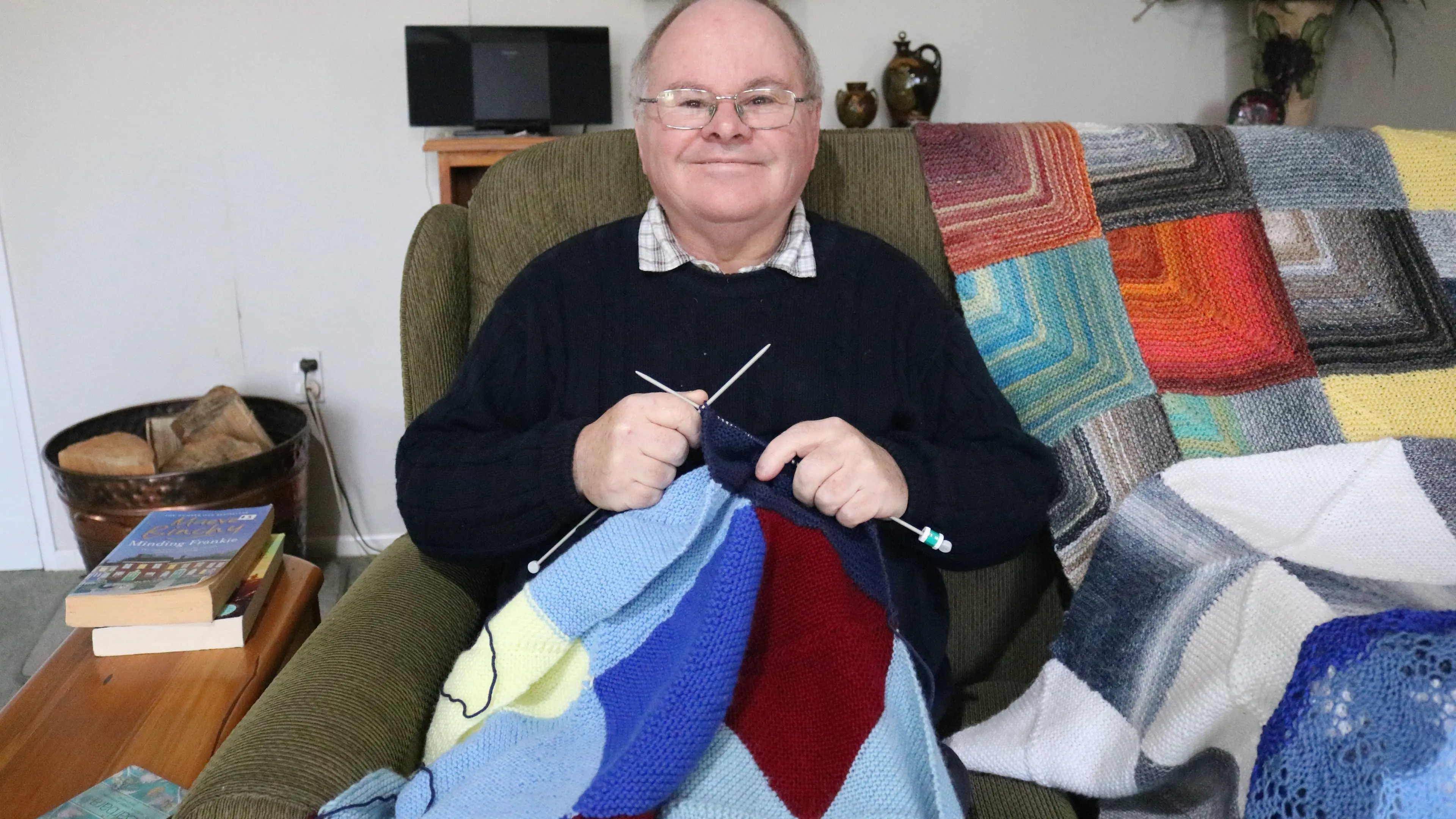 Knitters’ work off to Eastern Europe