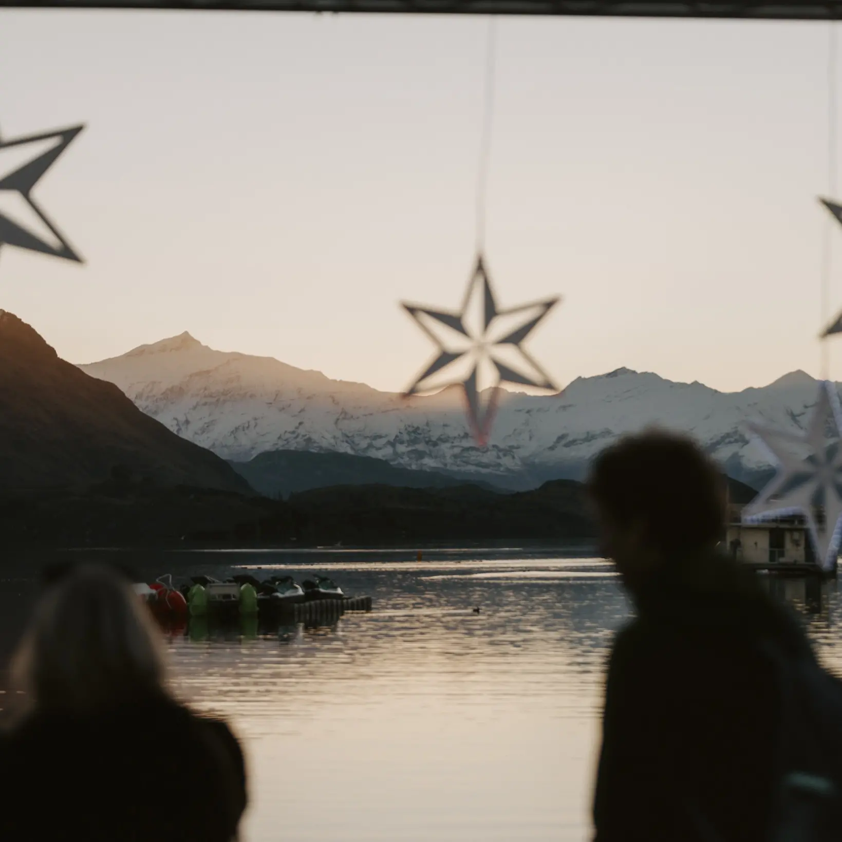 Sun sets on Matariki