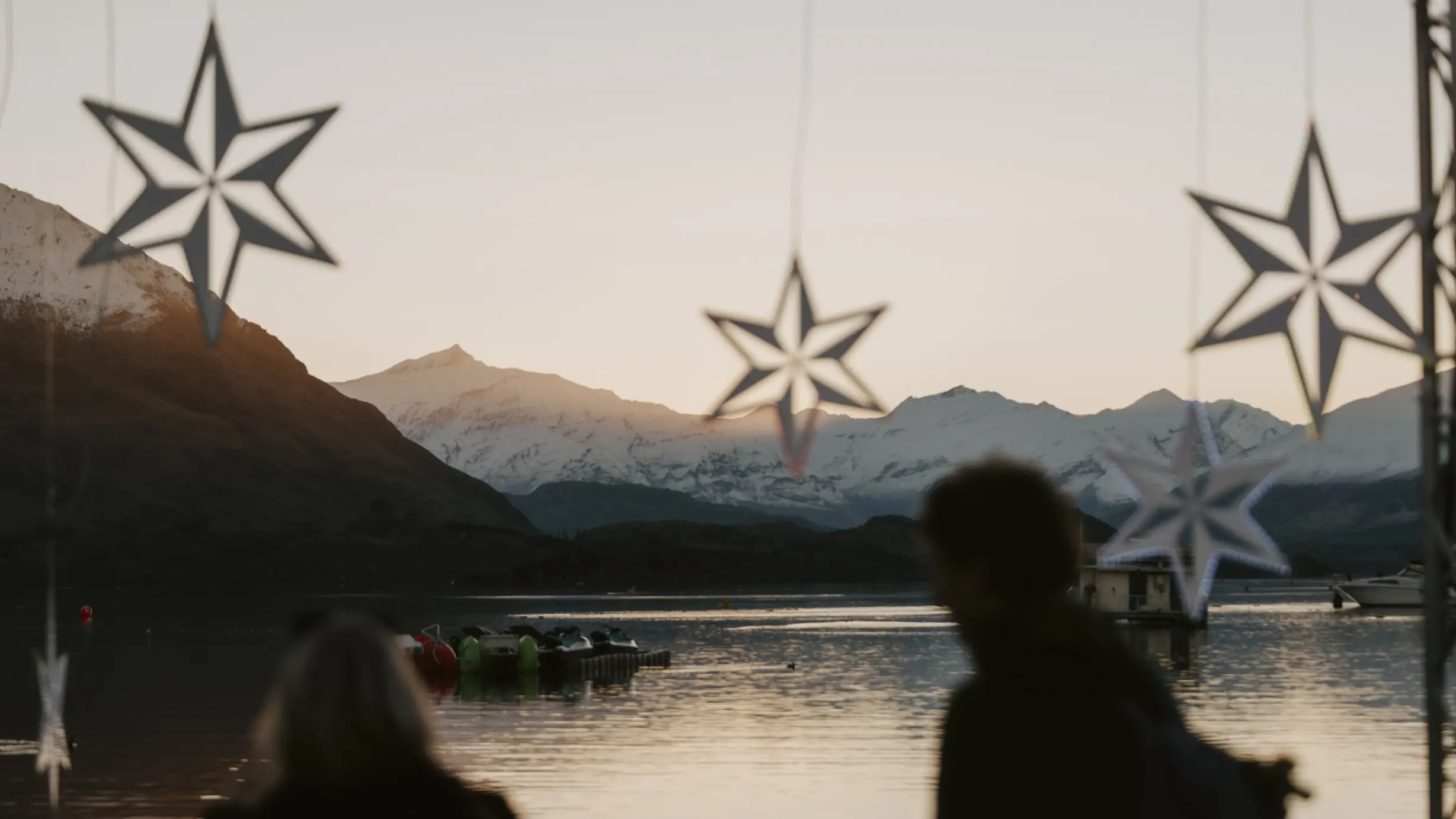 Sun sets on Matariki