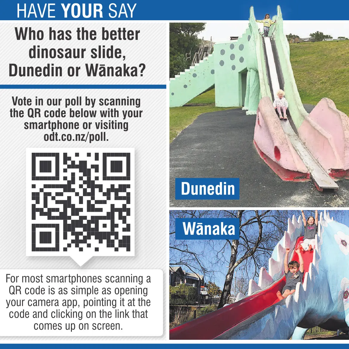 Dinosaur slides into its 50th birthday