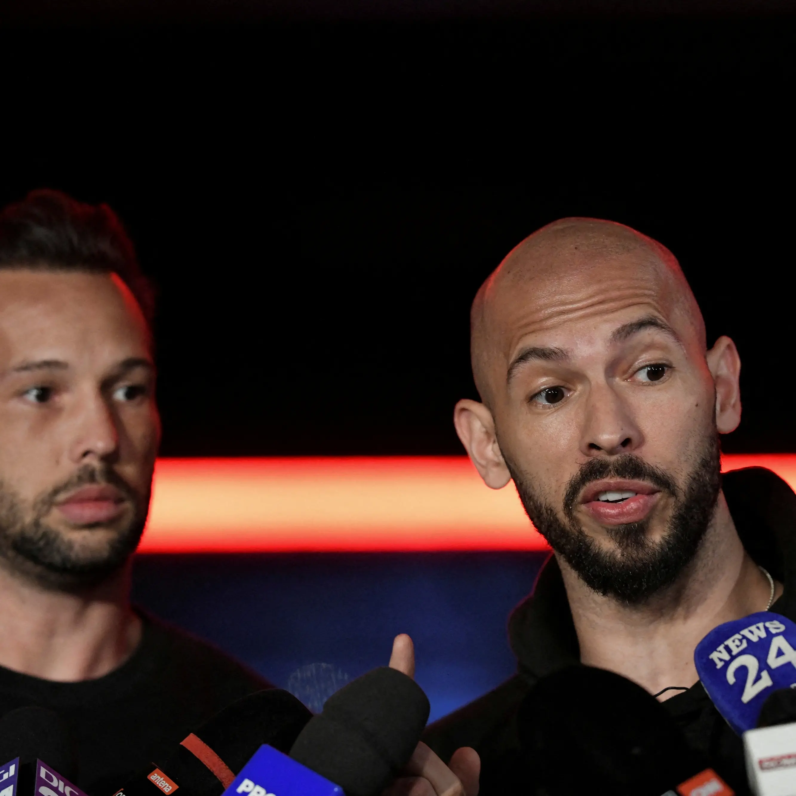 Influencers Andrew and Tristan Tate arrested in Miami