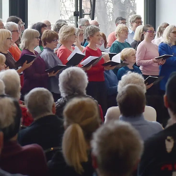 Choir rocks 10th birthday concert