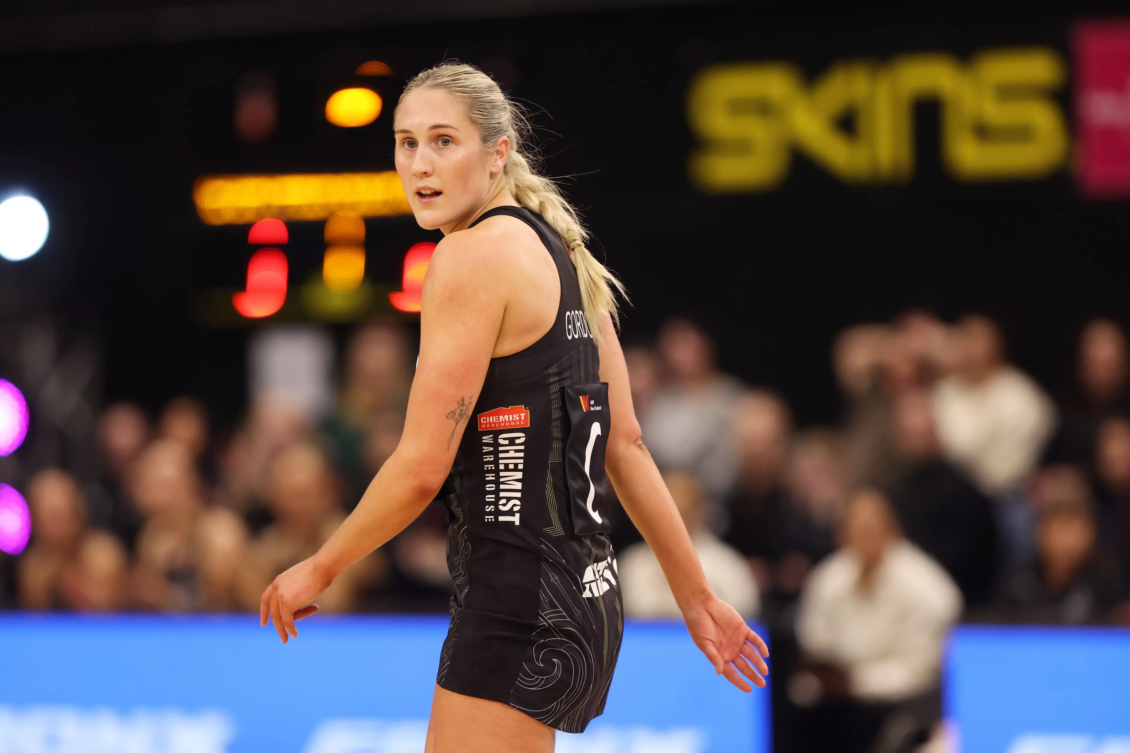 Silver Fern midcourter Maddy Gordon is ready for her first Commonwealth Games getting under way against Scotland tomorrow night. Photo: Michael Bradley Photography