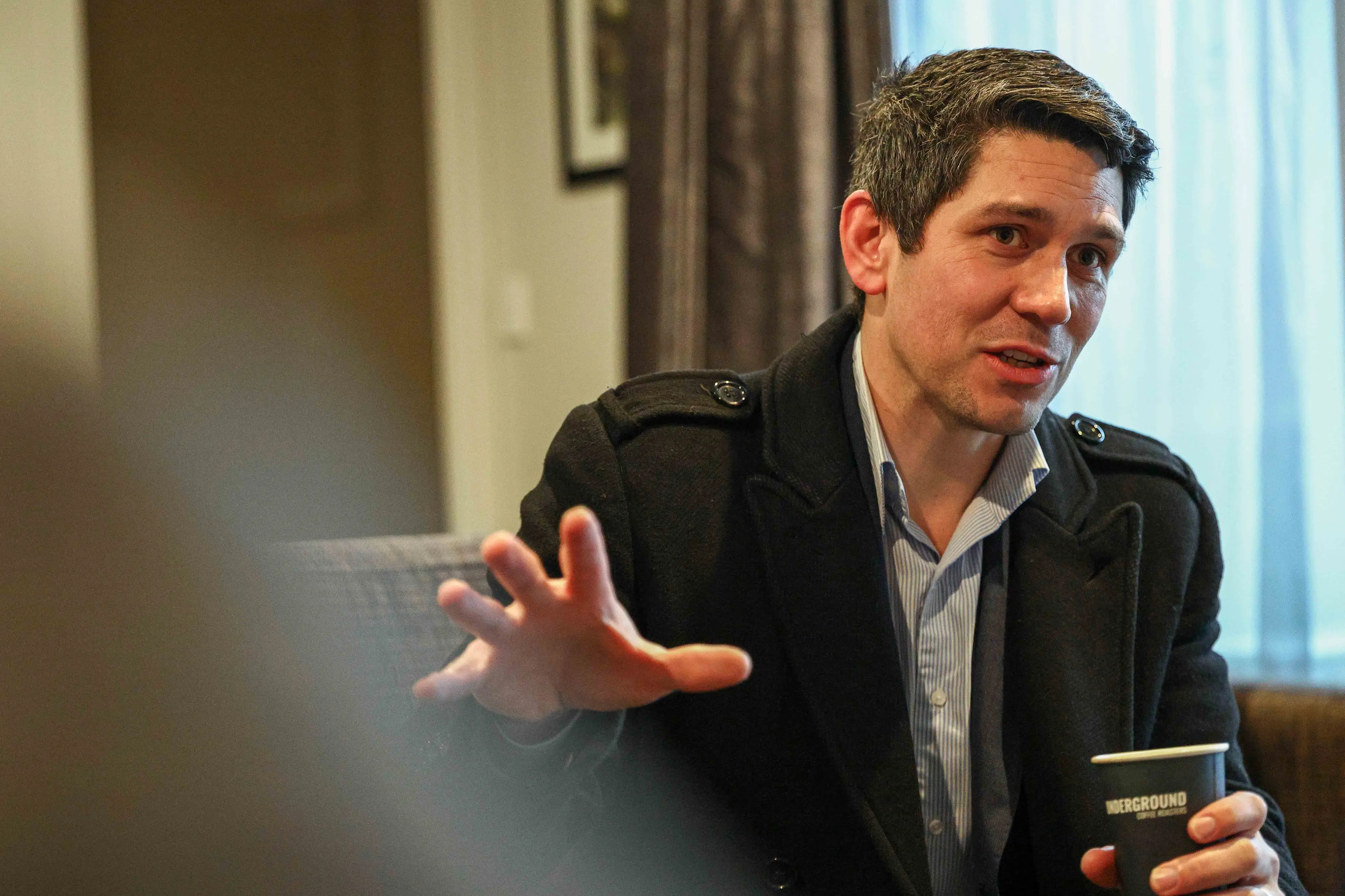 \\u201CWe need to be able to figure out how do we fund for the pressure on infrastructure?\\u201D: Minister for the South Island James Meager in Queenstown\\u2019s Ramada Hotel\\u00A0last week. \\nPhoto: James Allan Photography