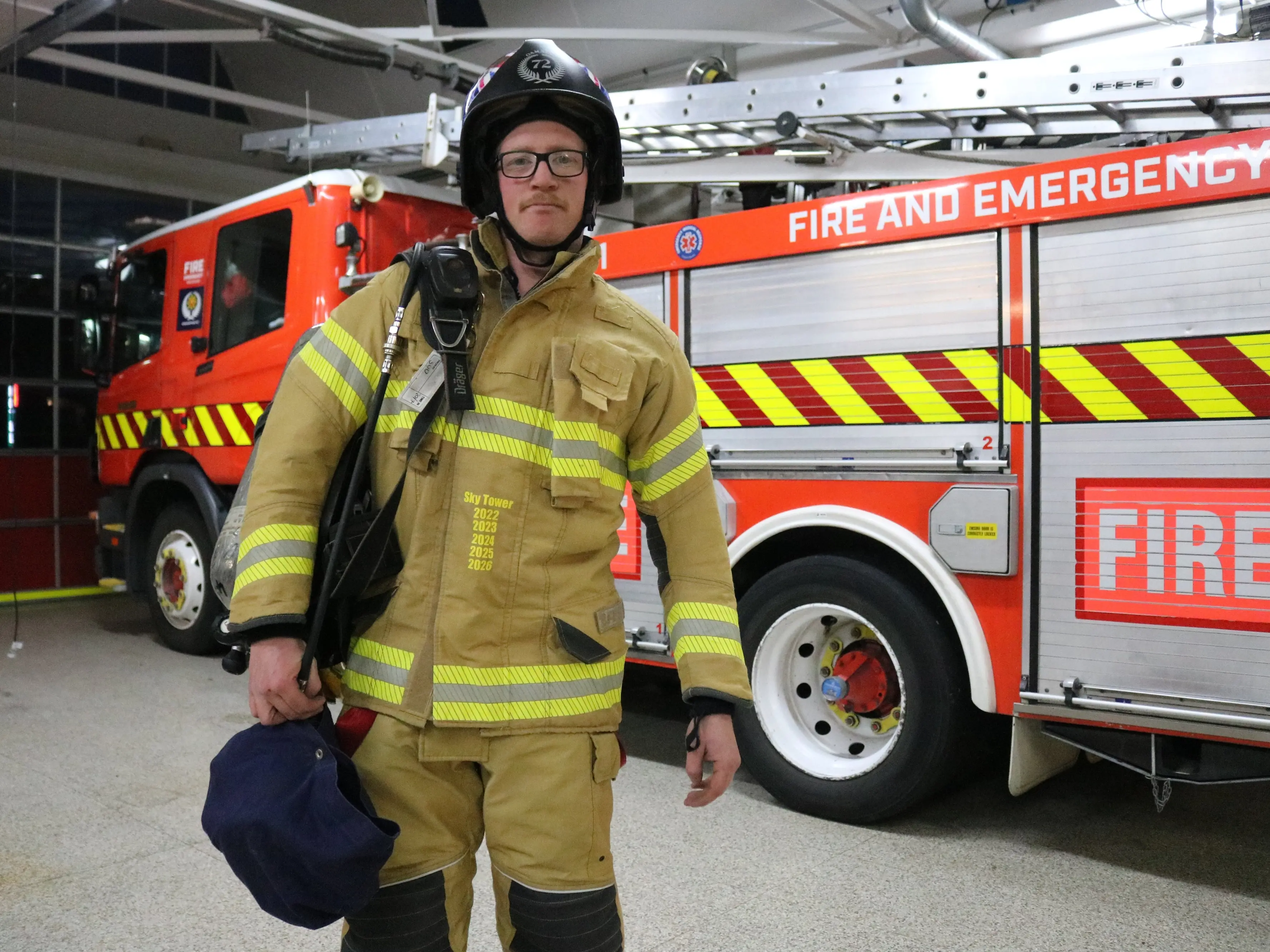 Firefighter defies the odds after ‘miraculously’ surviving accident