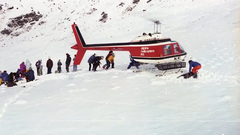 Cardrona’s heli-skiing origins