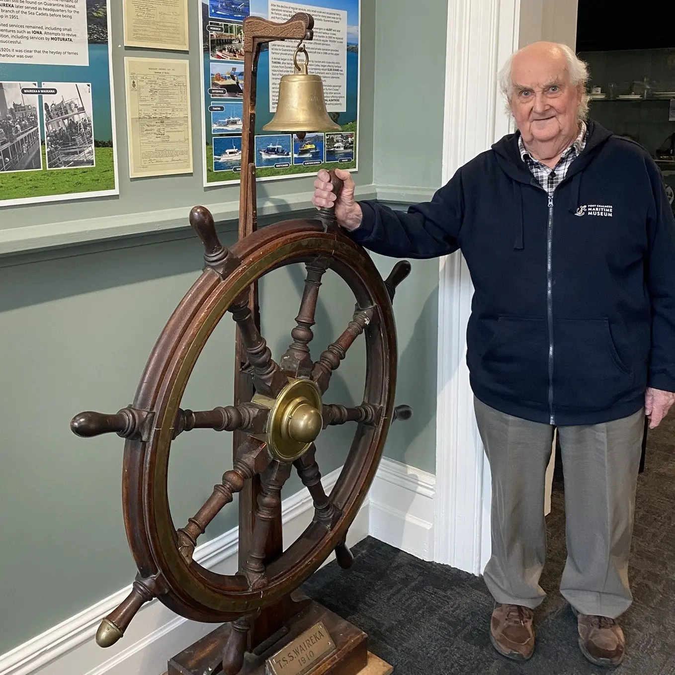Life-long passion for ships leads to exhibition