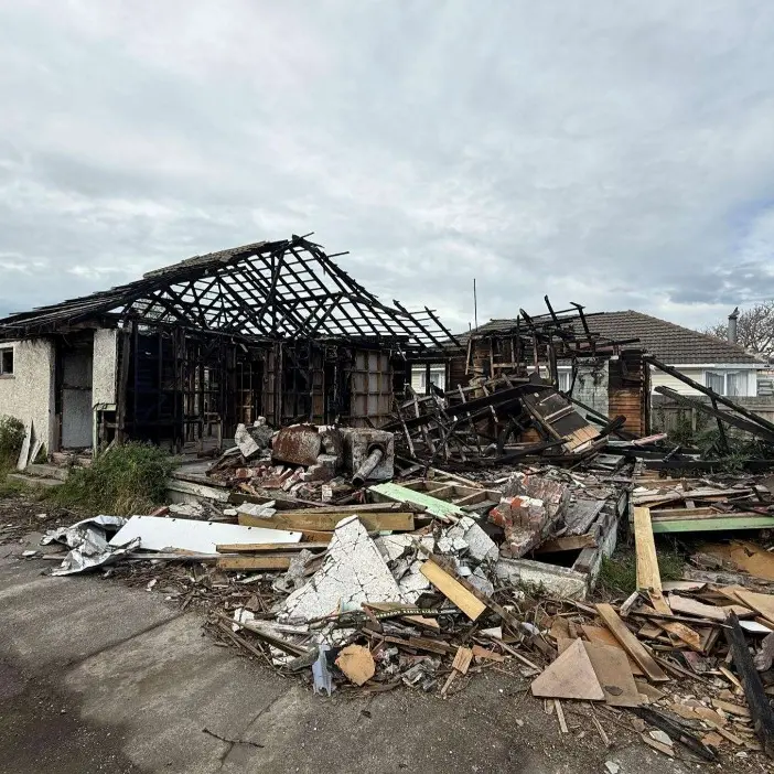 Fire-damaged South New Brighton home back on the market