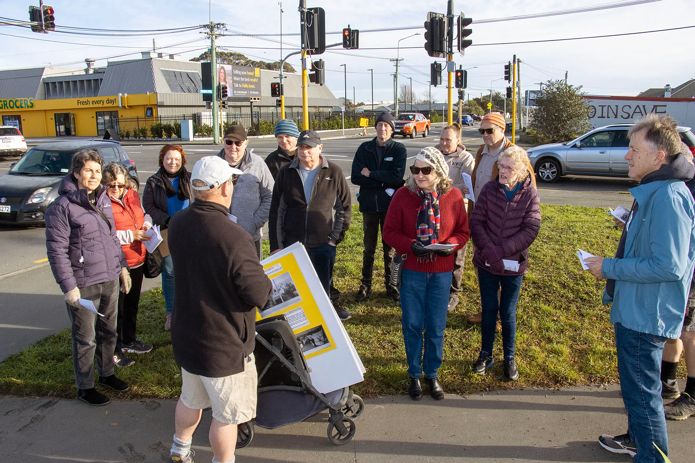Historian Tim Baker combines historical research with personal memories and anecdotes from former residents to reveal the rich history hidden in everyday streets. Photo: Geoff Sloan