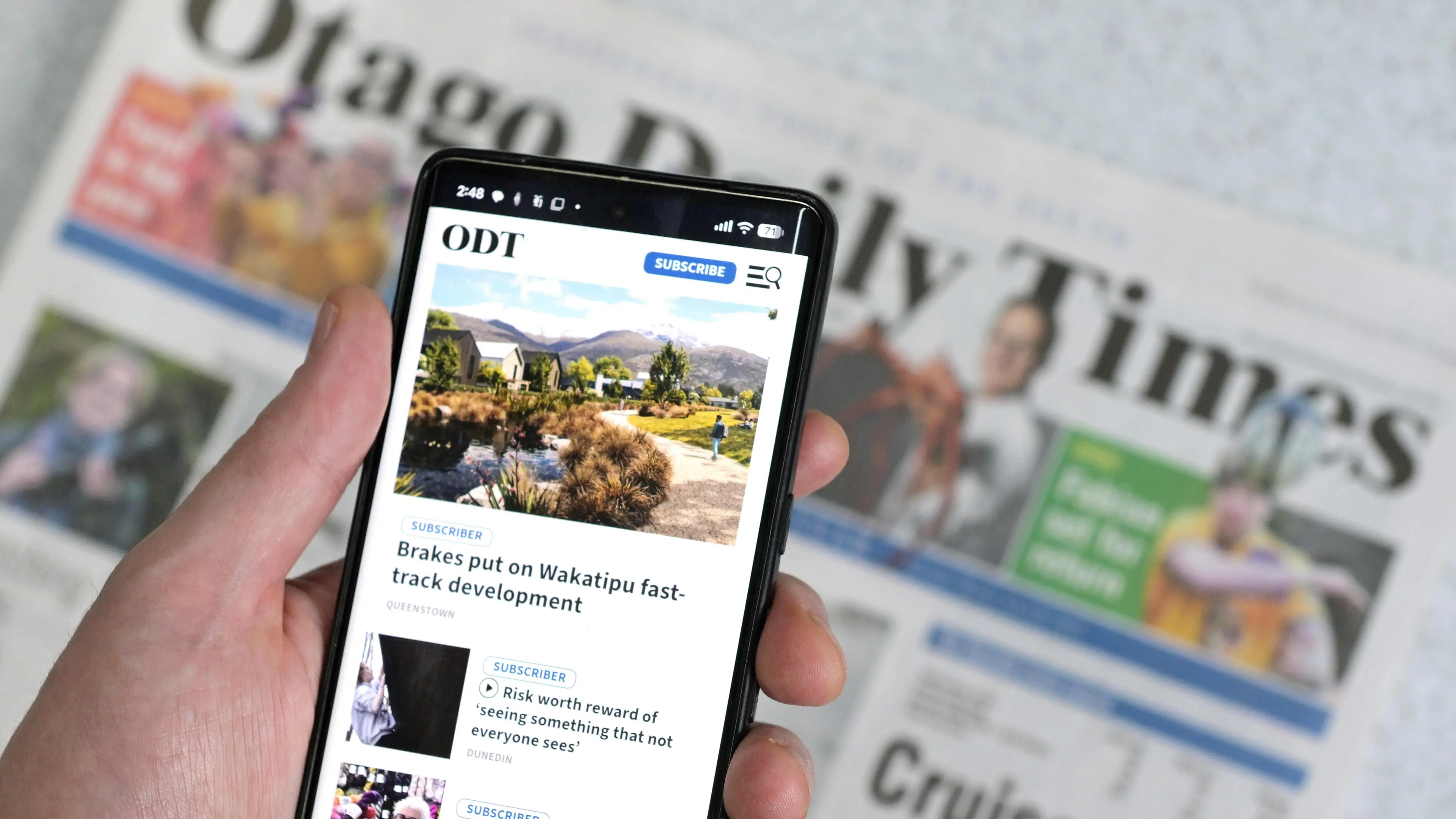 New website investment in ODT’s future