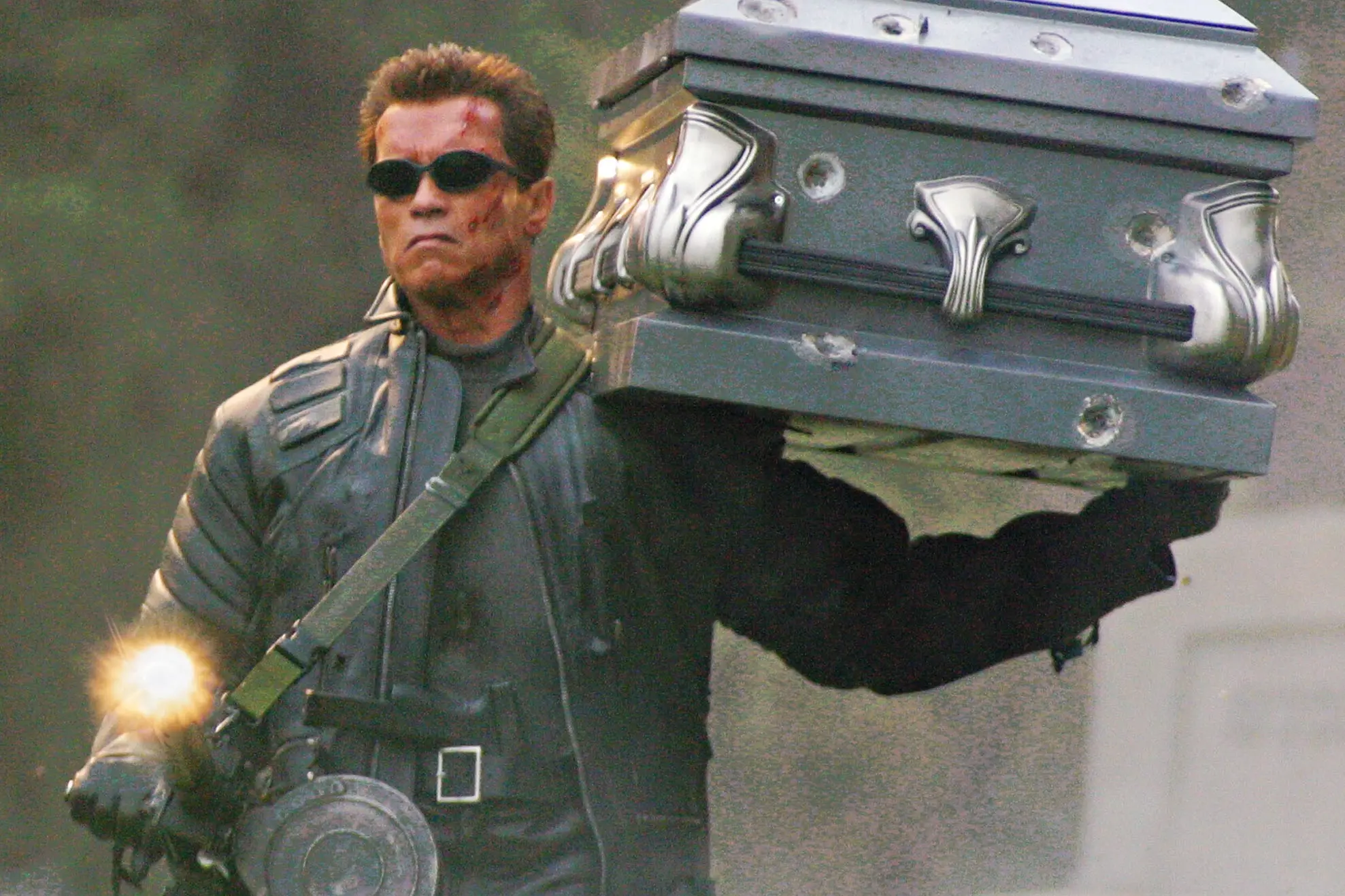 Arnold Schwarzenegger, 79 today. PHOTO: WARNER BROS