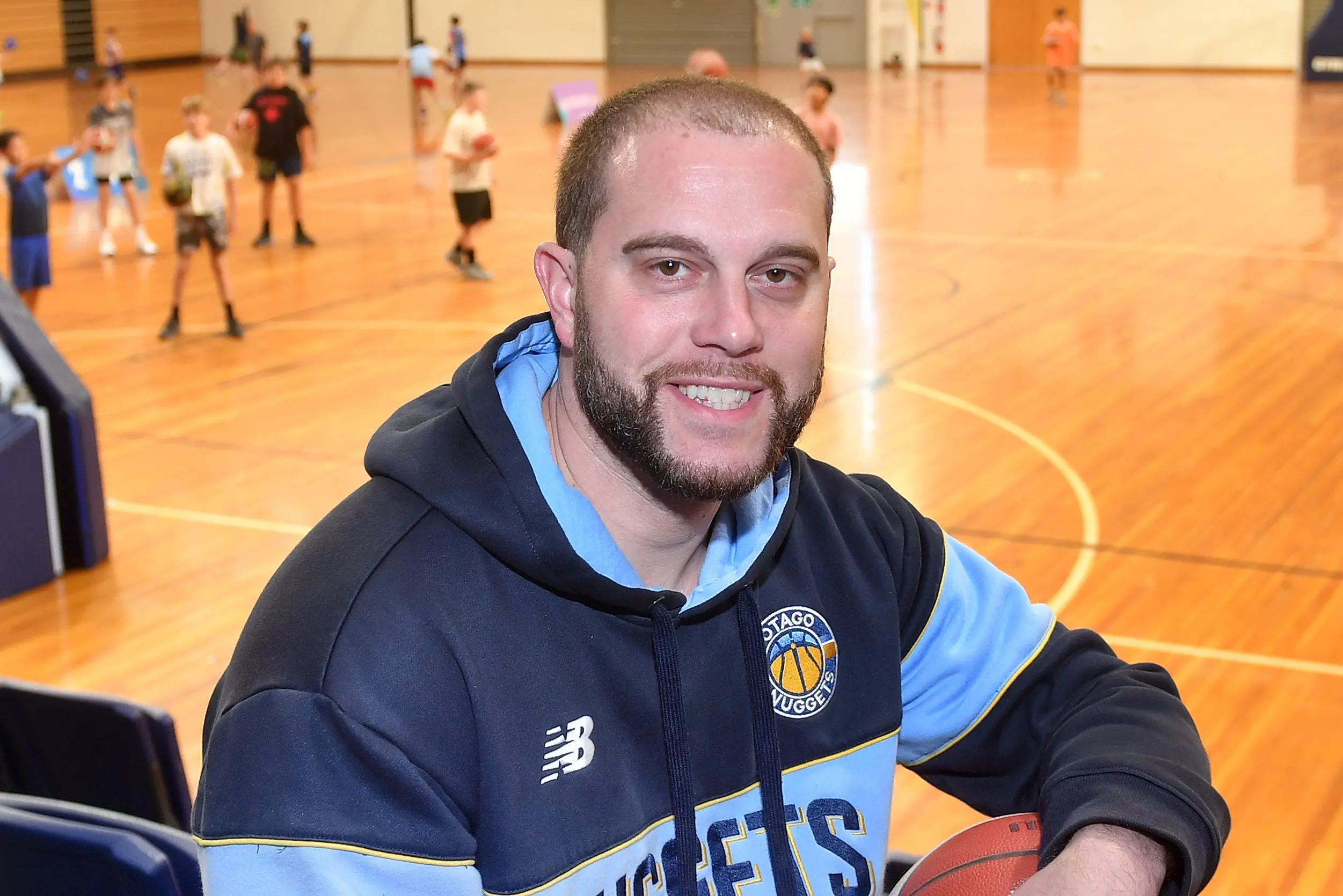 Otago Nuggets coach Jeff Sparrow. Photo: Stephen Jaquiery