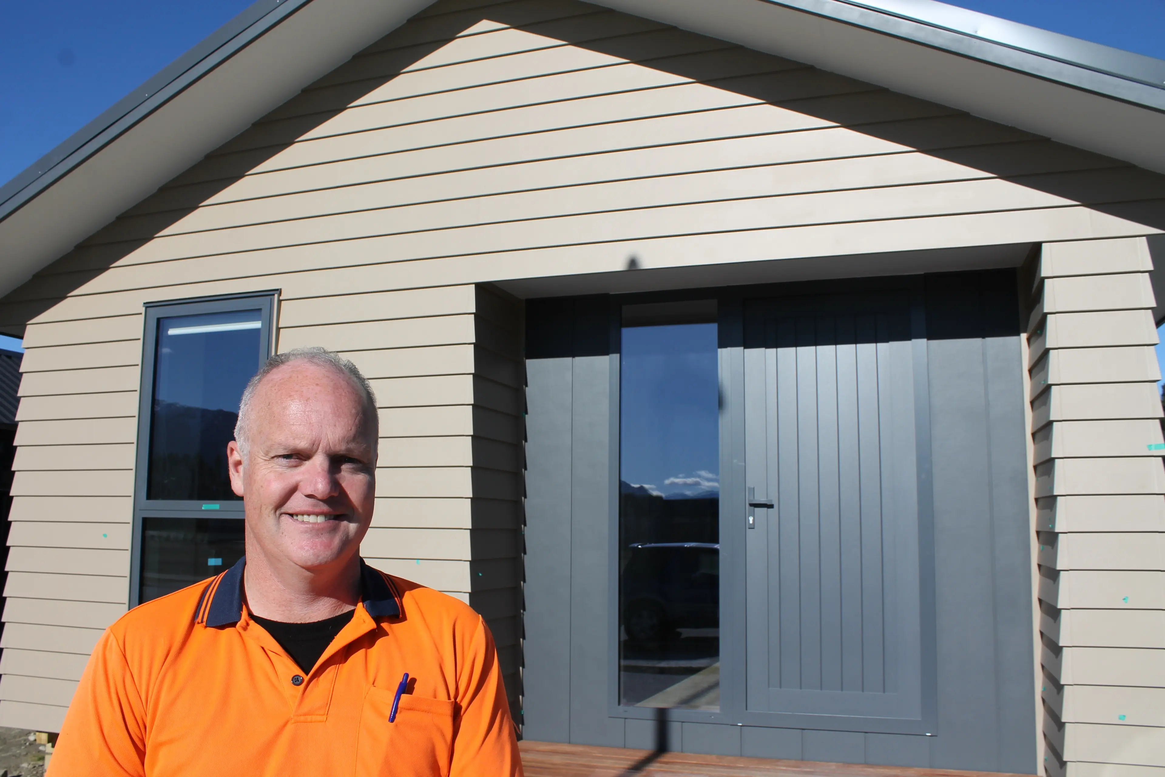 David O\\'Sullivan has built two properties in Lake Hawea with affordability - not profitability - at their core. Photo: Ruairi O\\'Shea