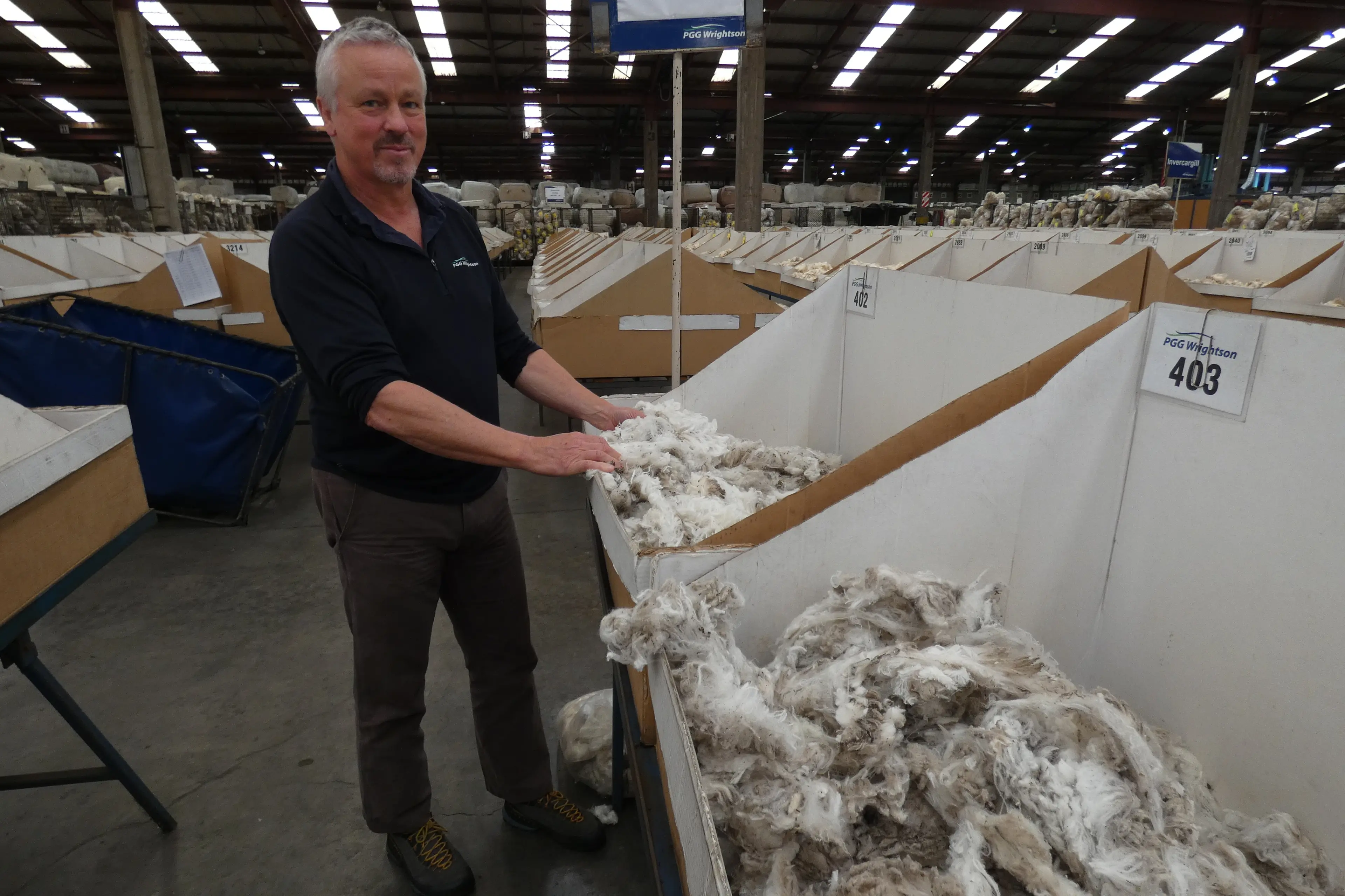 PGG Wrightson auction manager\\u00A0Dave Burridge. Photo: Tim Cronshaw