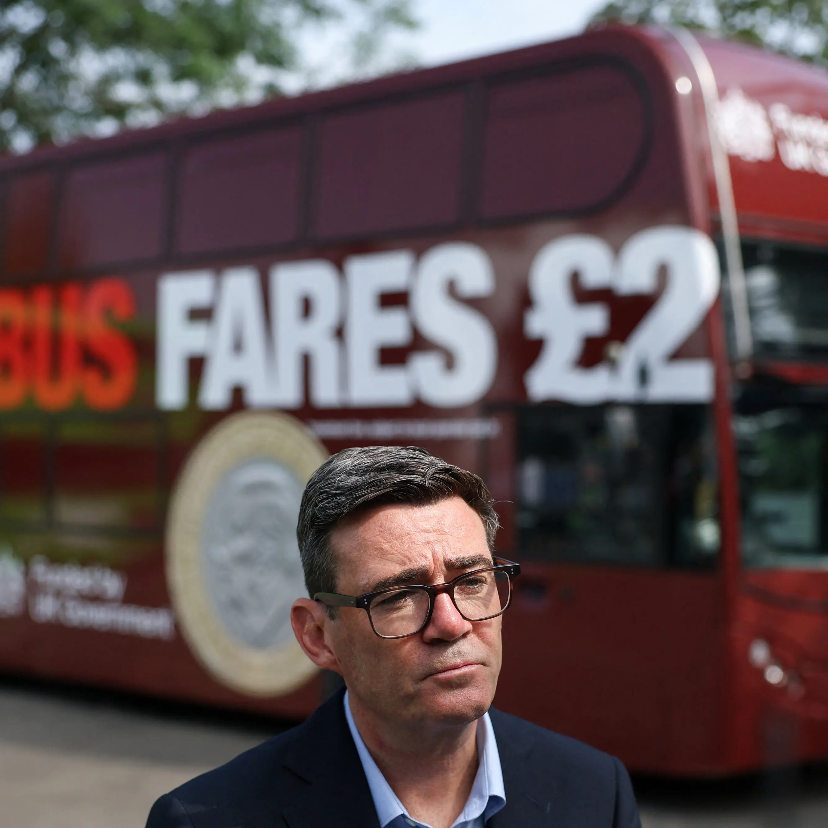 UK PM targets cheaper bus fares in cost-of-living drive