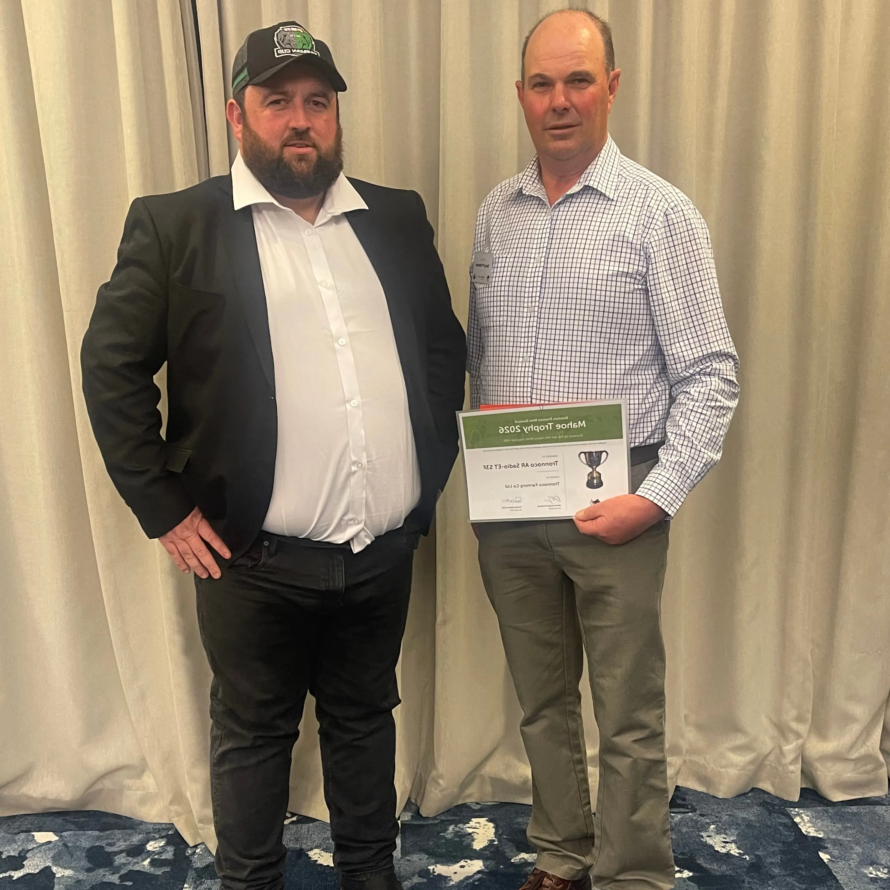 Timaru dairy breeders take out trophy for top Holstein Friesian sire