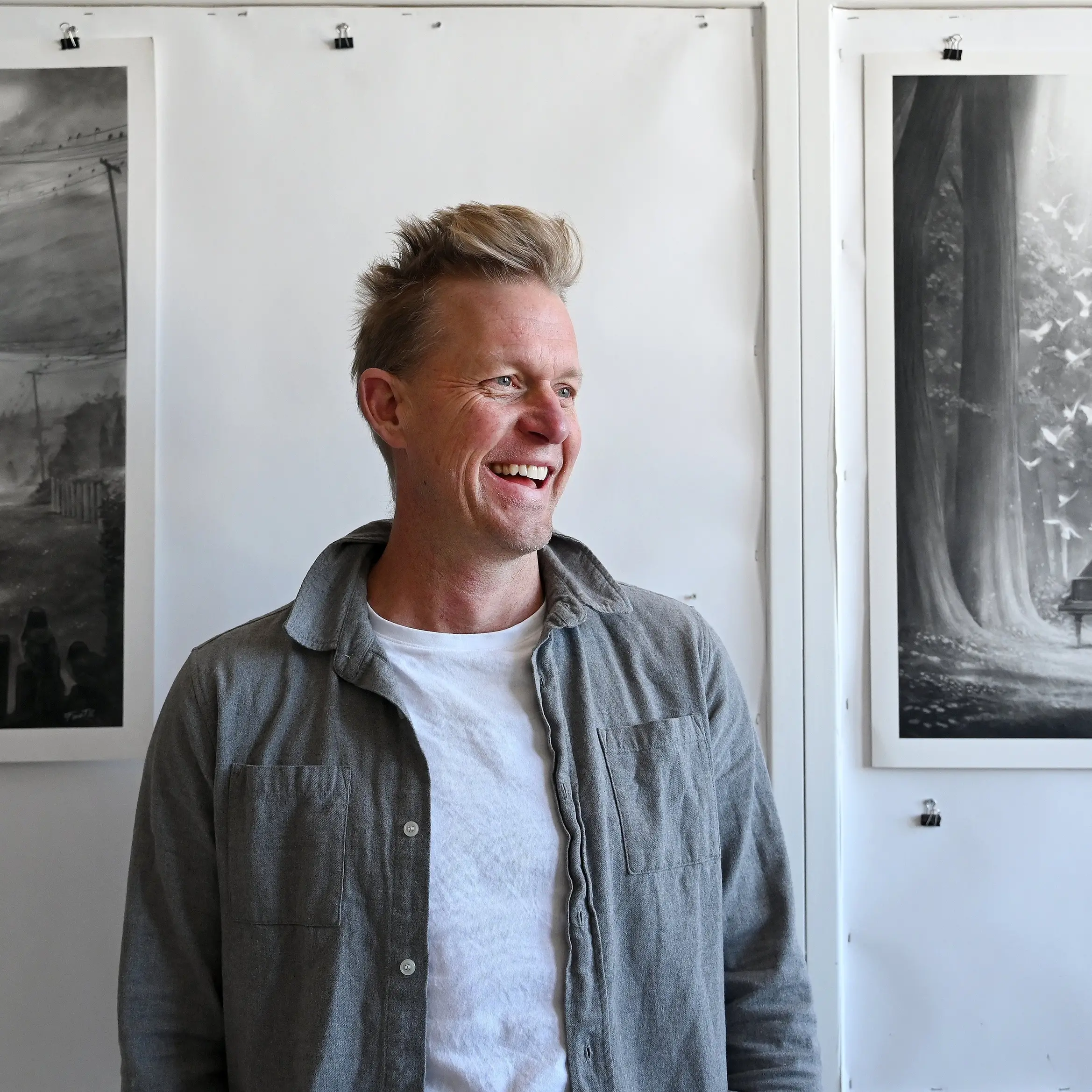 It’s almost like “painting with smoke’’ for Dunedin artist