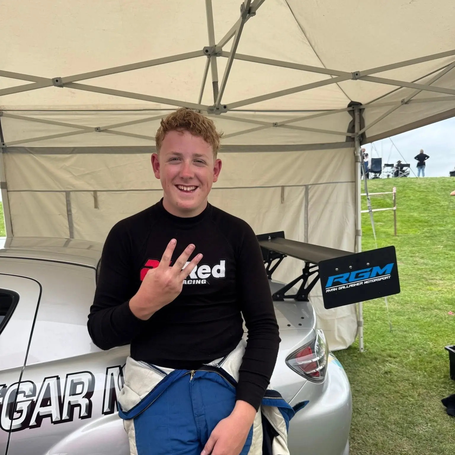 16-year-old keeps his pedal to the metal