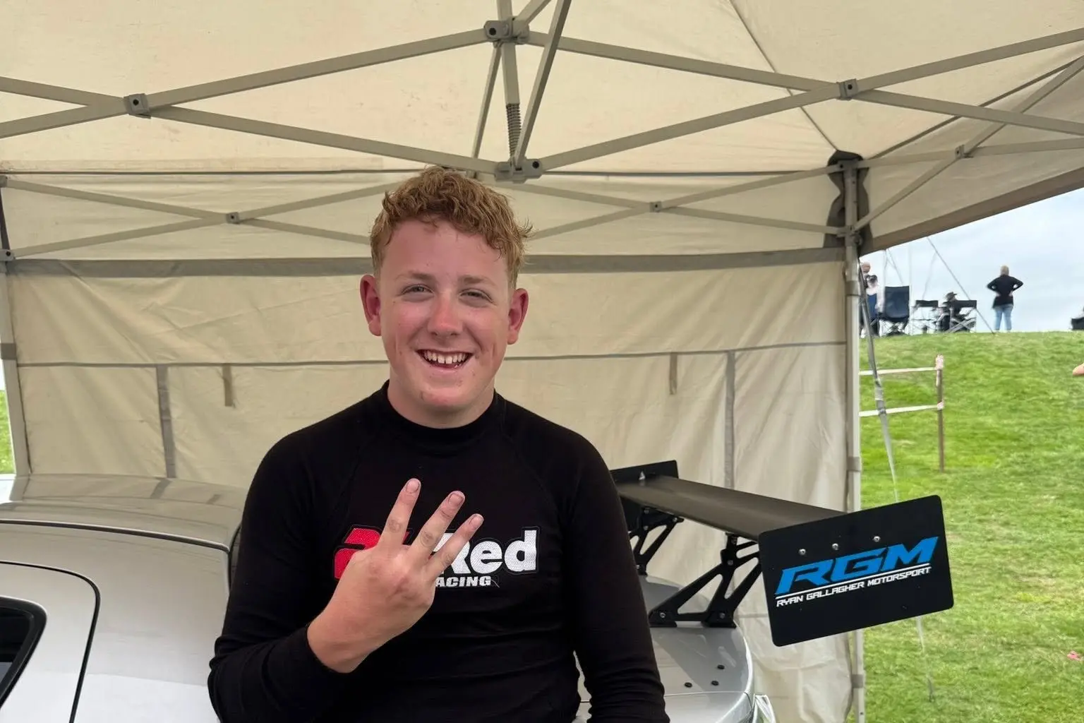 Mazda Pro 8\\u00A0New Zealand Series Rookie of the Year, Ashburton\\'s Ryan Gallagher. Photo: Ryan Gallagher Motorsport Facebook page