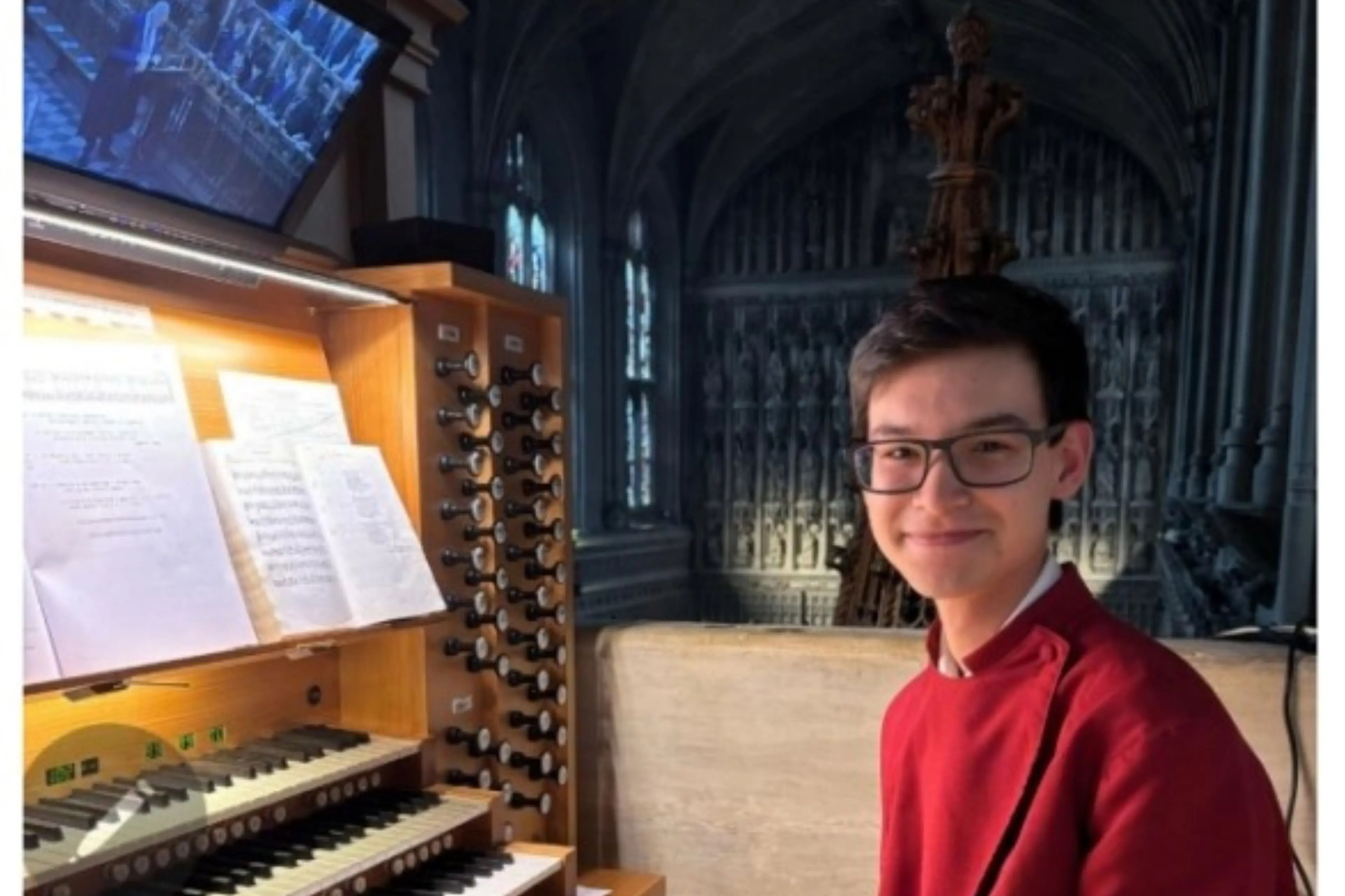 Sea-am Thompson prepares to perform at Baring Square Methodist Church. Photo: Supplied
