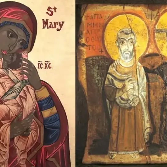 Praying for return of religious works