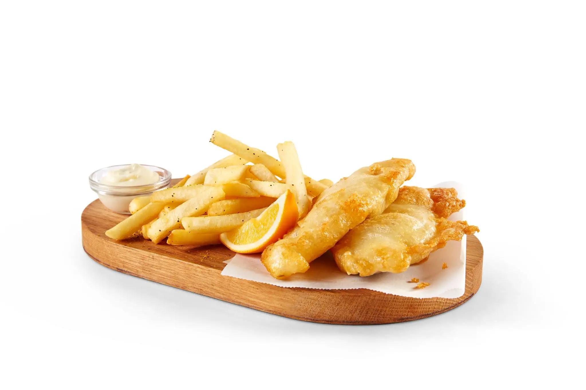 An LJ\\'s Fish and Chips meal. Photo: Supplied