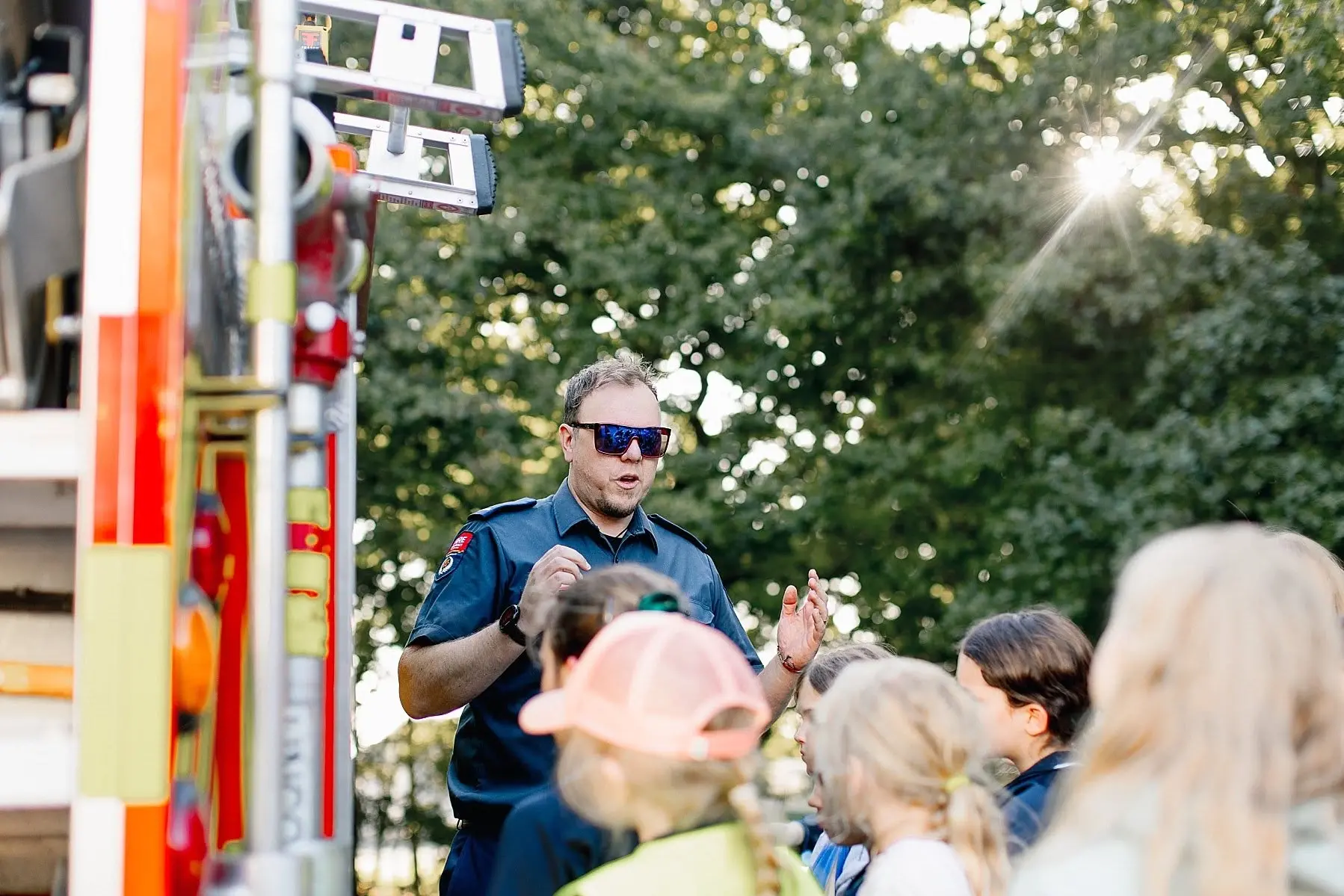 \\u200BAndy George has been with the Lincoln Volunteer Fire Brigade since 2021 and has been a firefighter since 2016. Photo: Kelly Shakespeare Photography