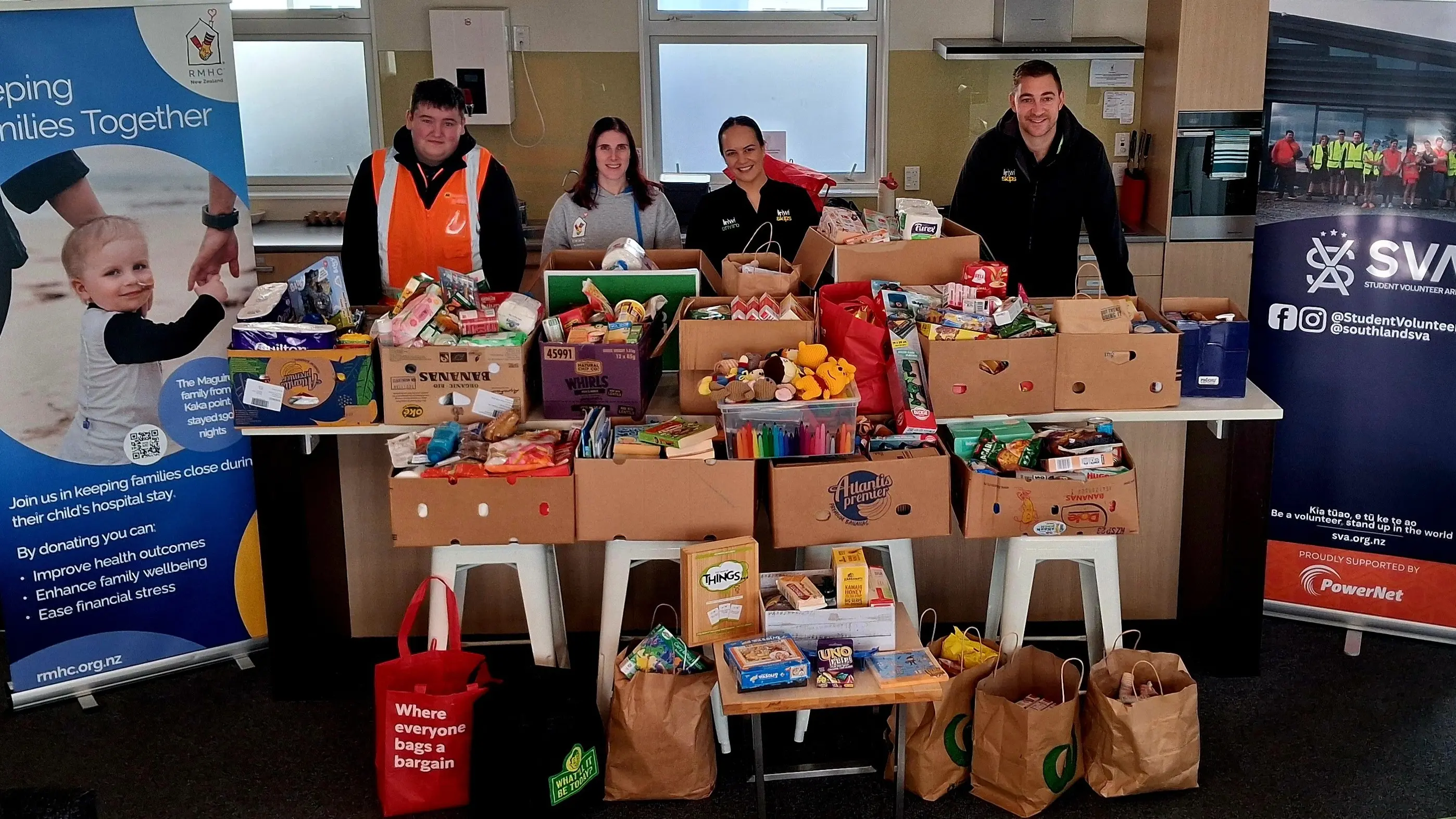 Generous Southlanders support drive for family room